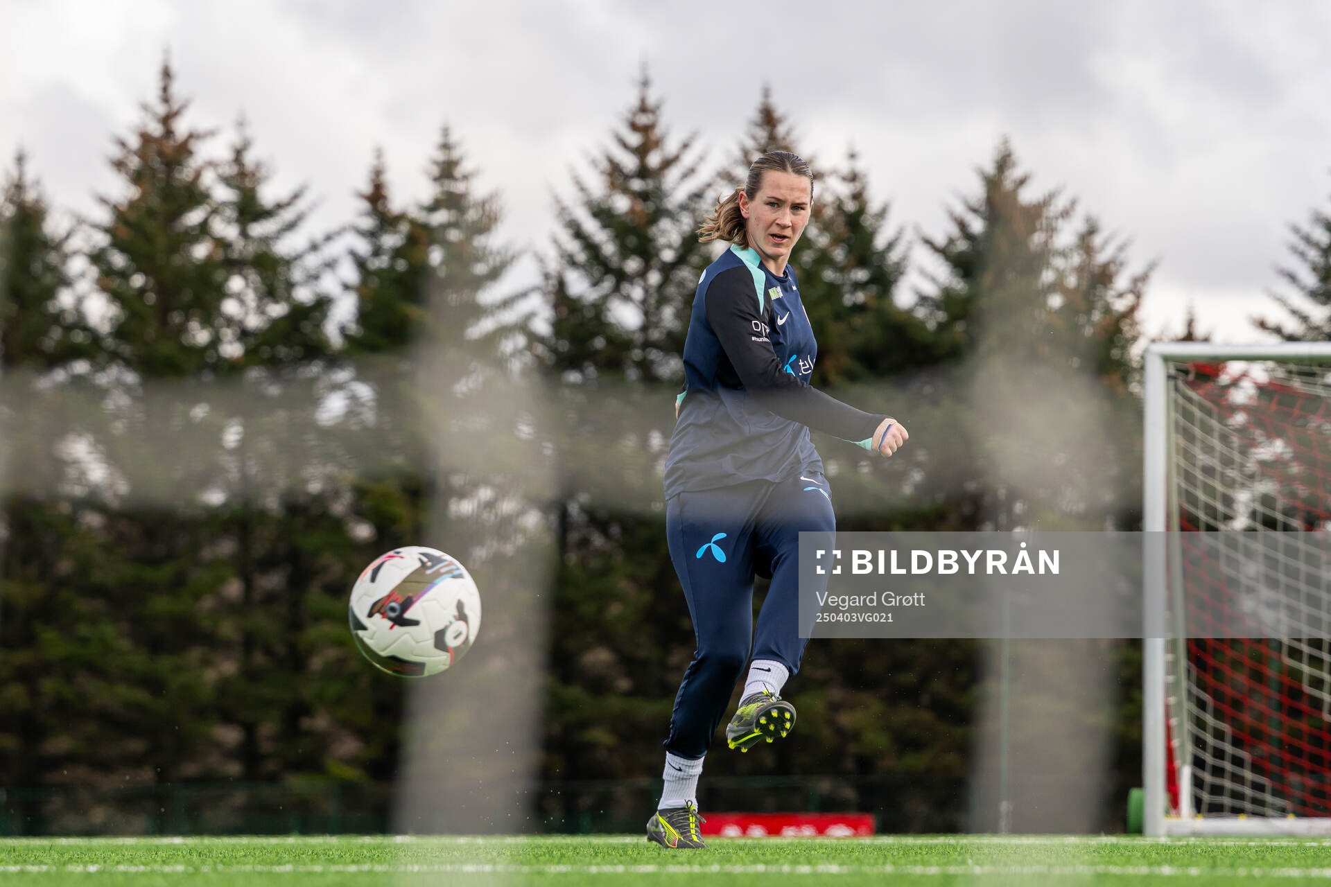 Elisabeth Terland of the Norwegian women's national
