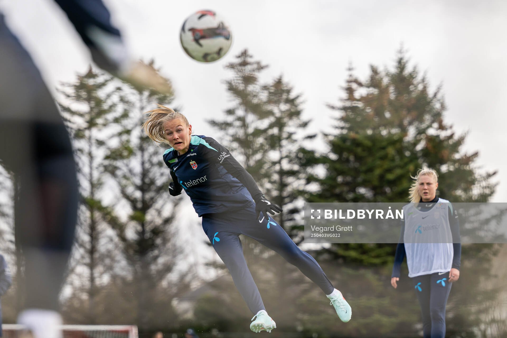Frida Maanum of the Norwegian women's national football team