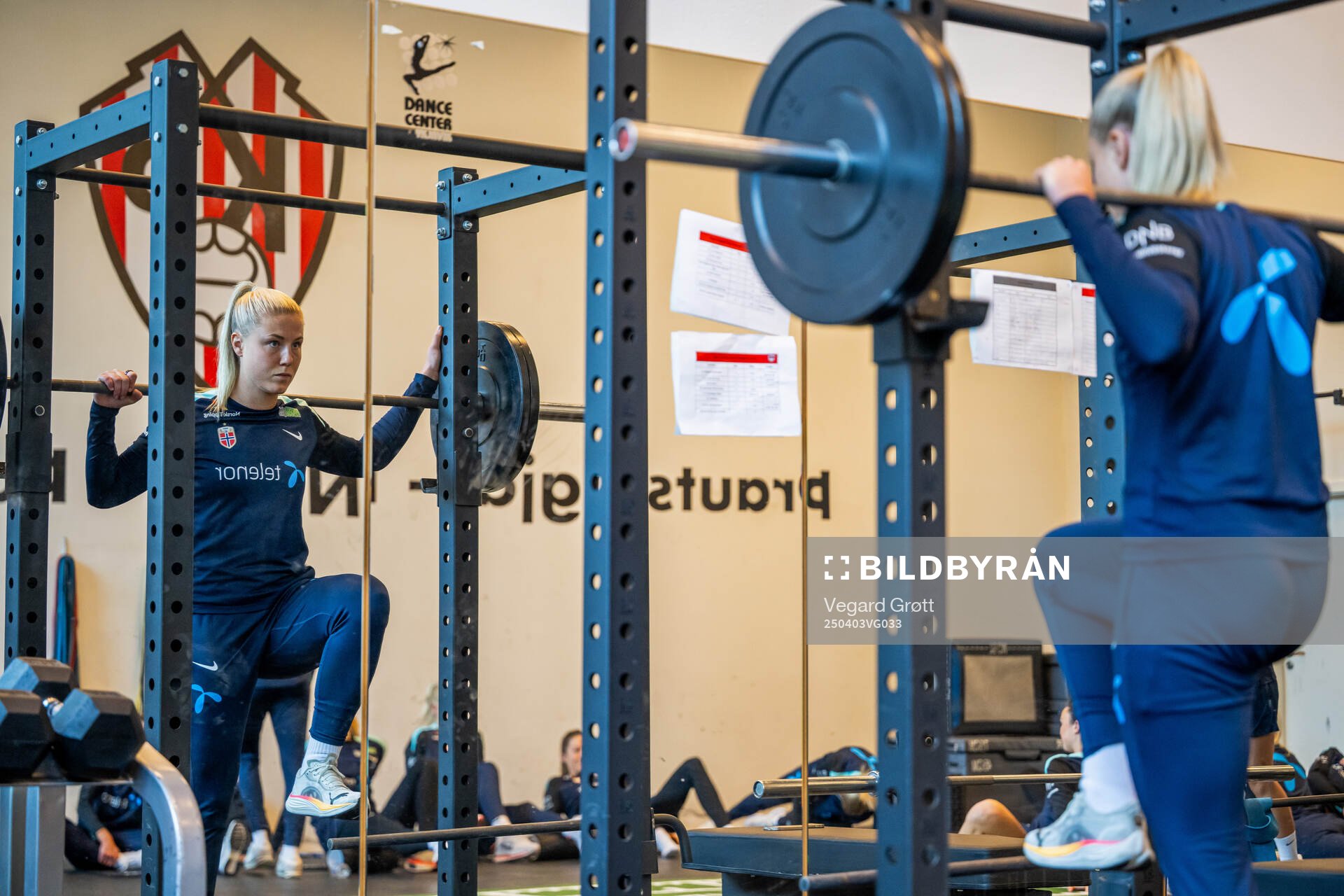 Sophie Román Haug of the Norwegian women's national