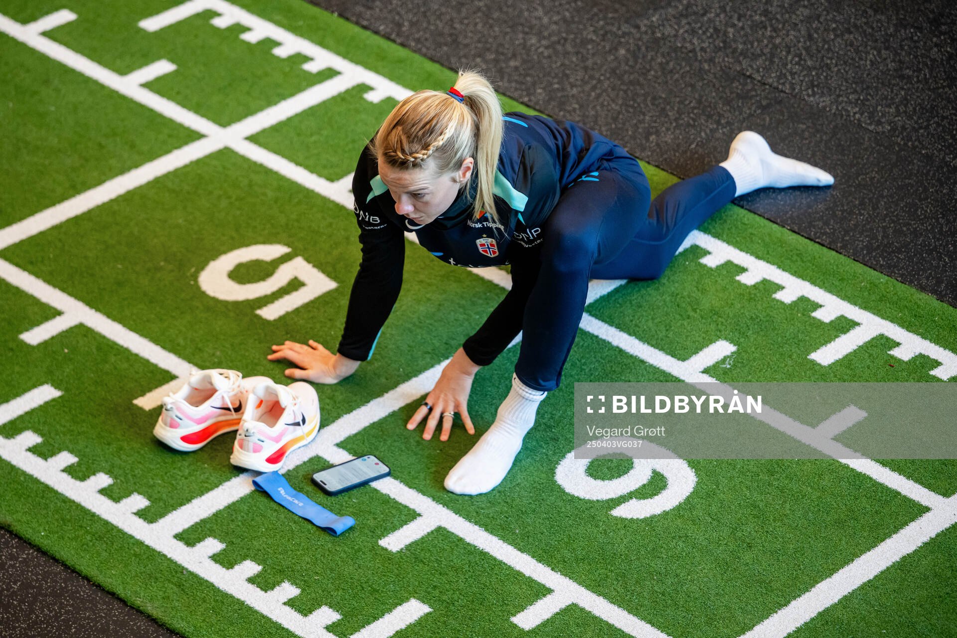 Ada Hegerberg of the Norwegian women's national football