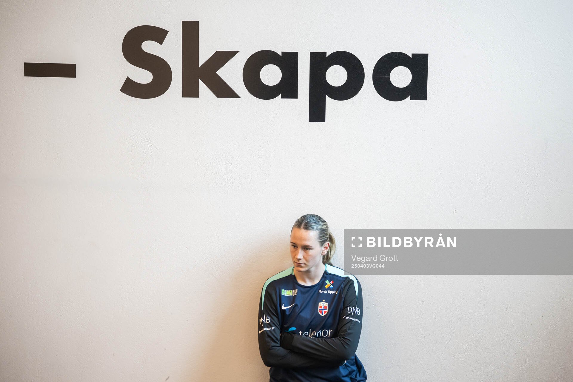 Elisabeth Terland of the Norwegian women's national