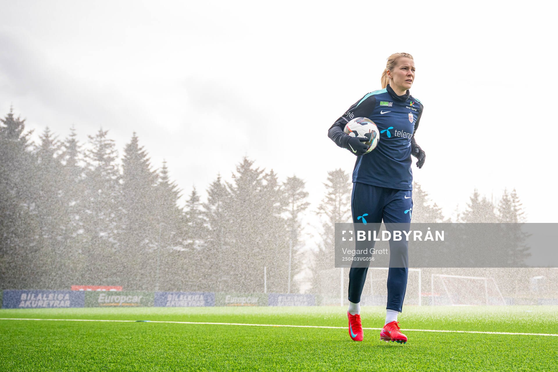 Ada Hegerberg of the Norwegian women's national football