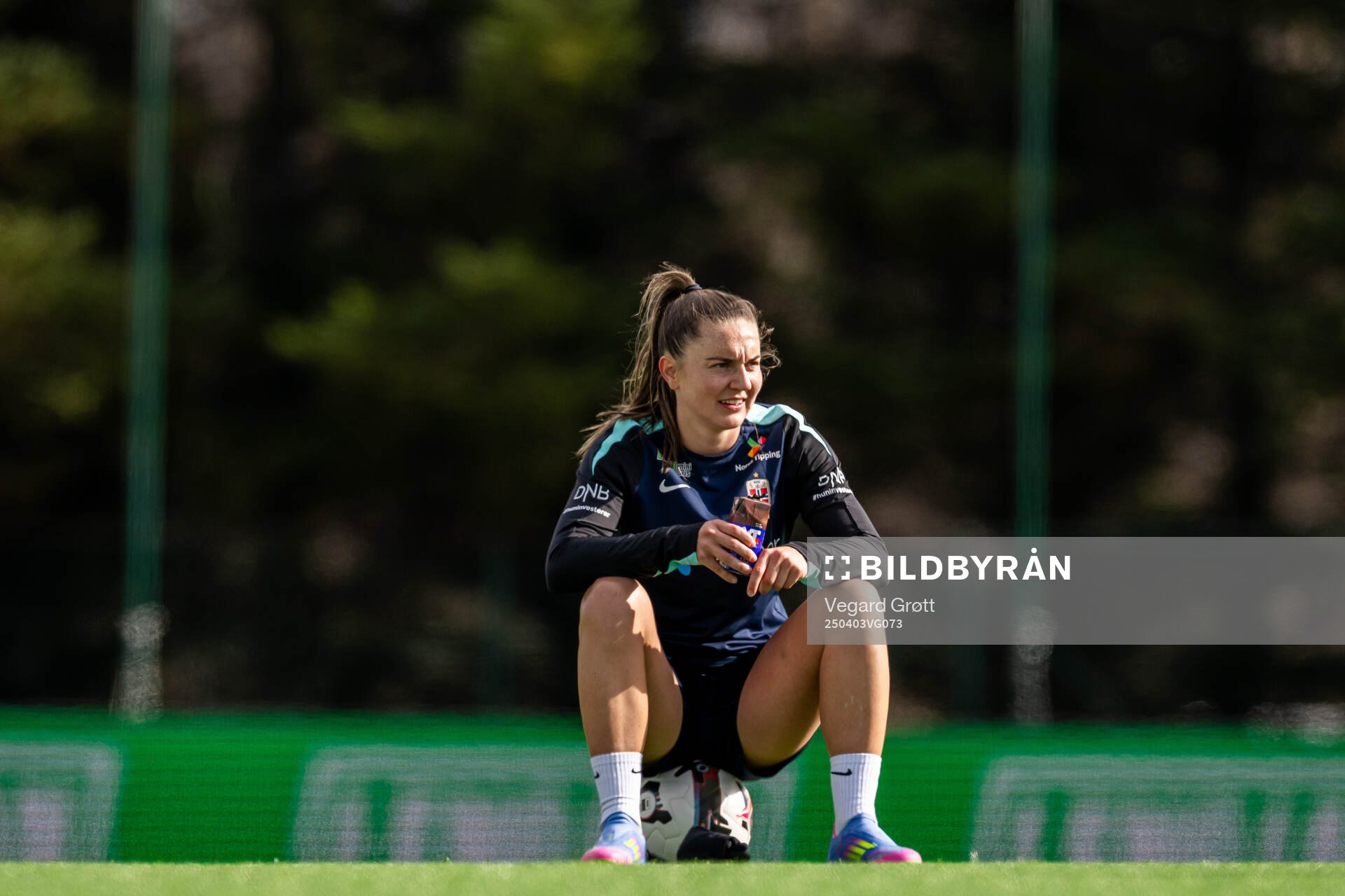 Vilde Bøe Risa of the Norwegian women's national football