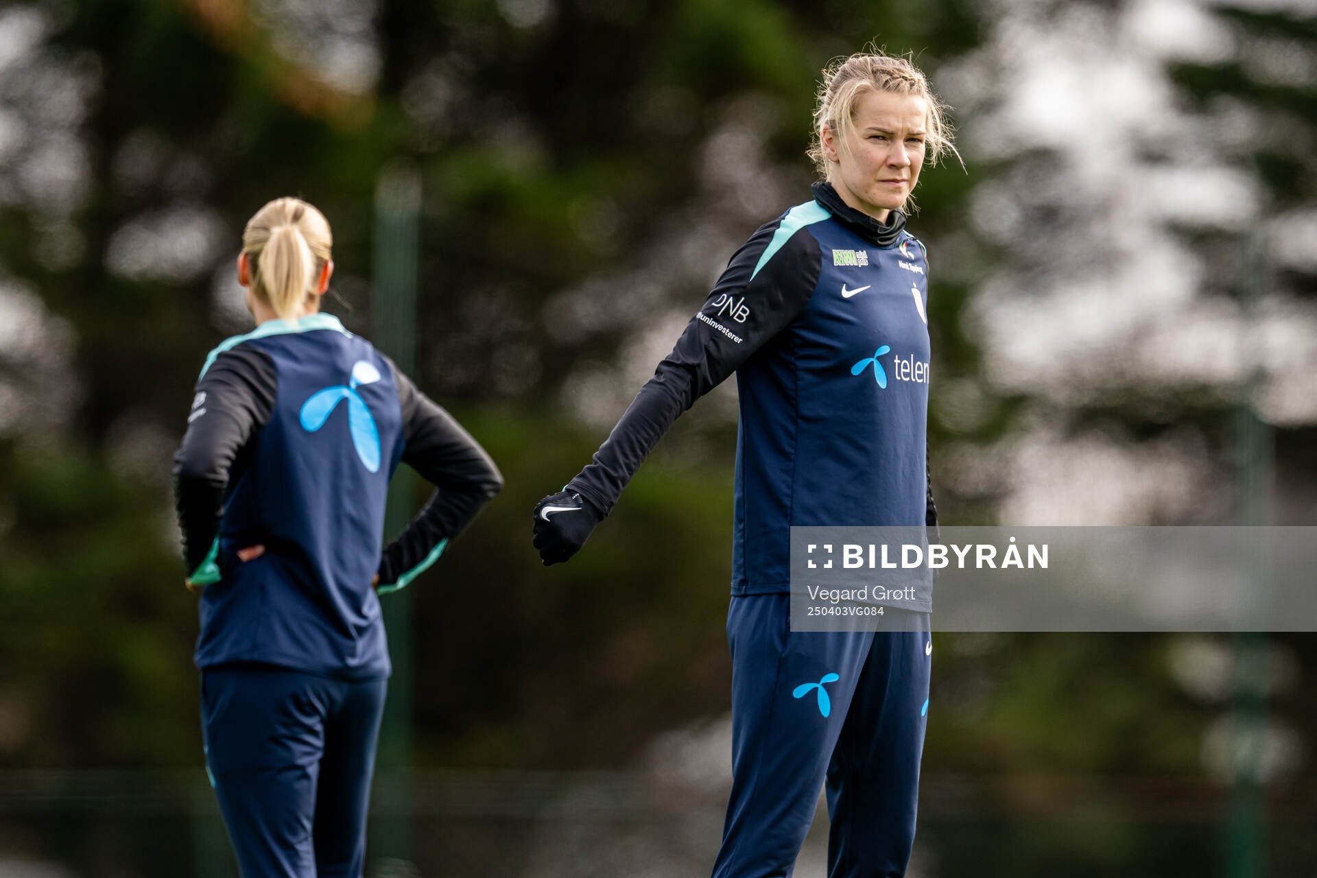 Ada Hegerberg of the Norwegian women's national football
