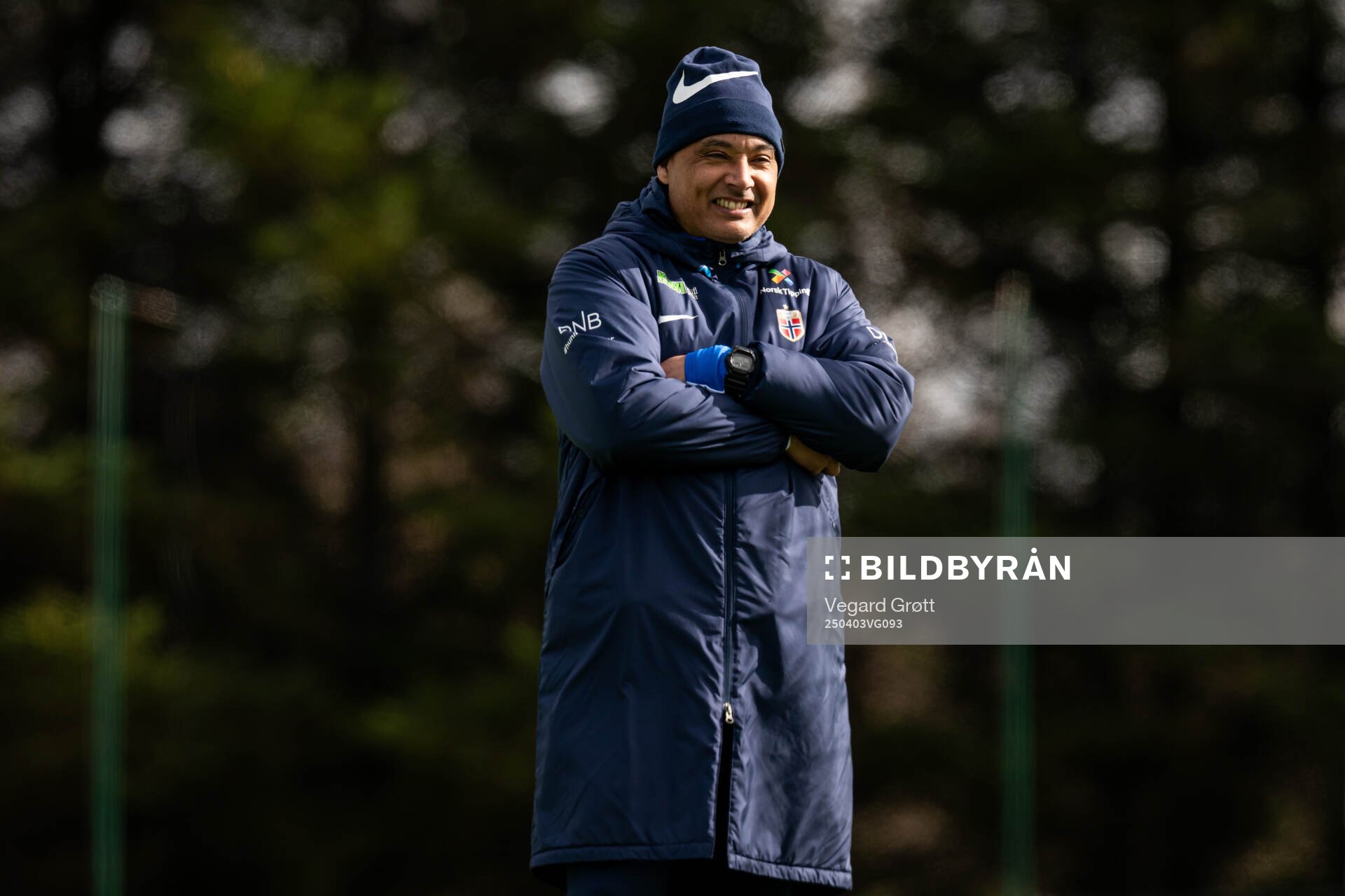 Lee Skyrme, assistant coach of the Norwegian women's