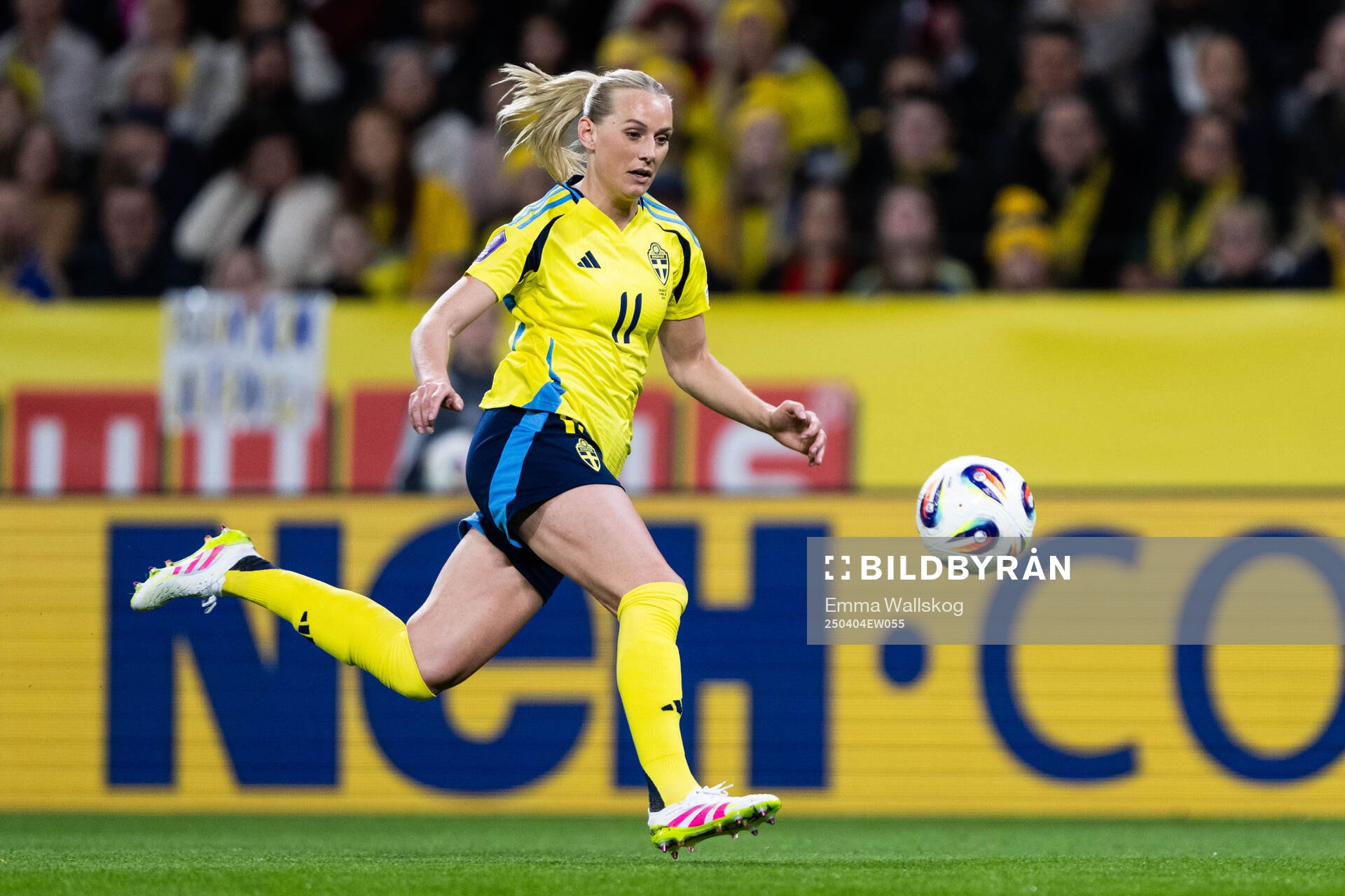 Stina Blackstenius of Sweden