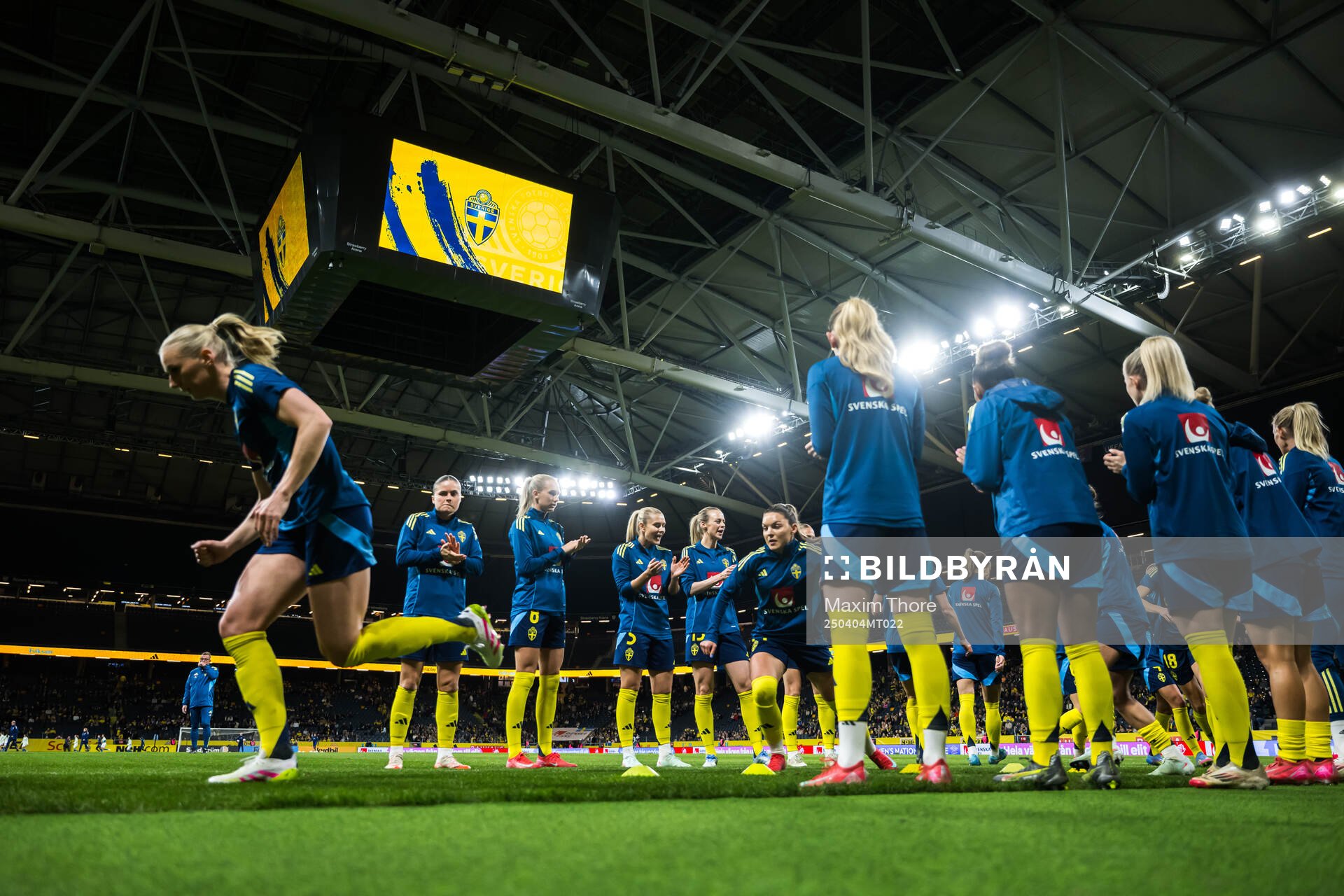 Hanna Wijk, Ellen Wangerheim, Amanda Nildén and Johanna