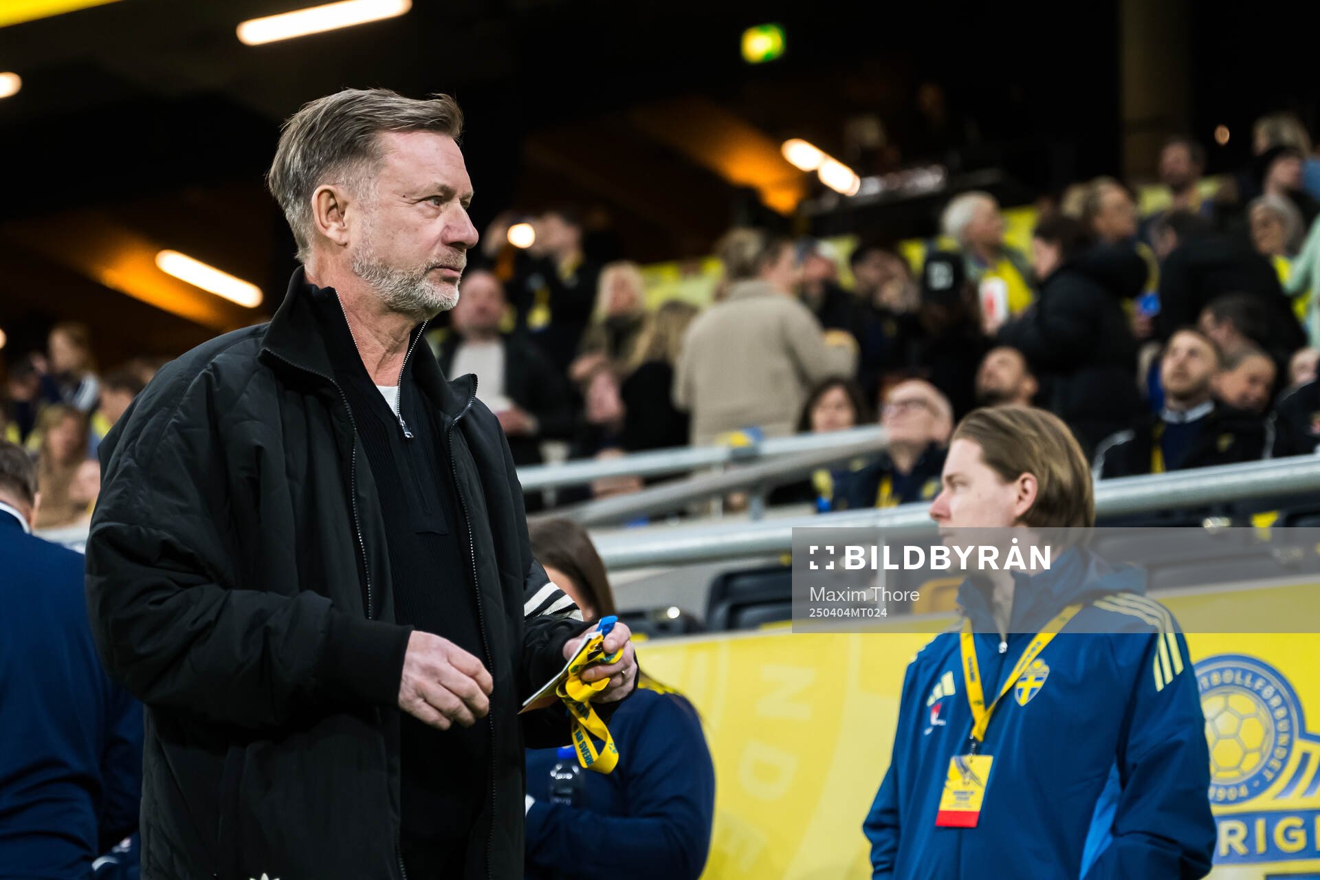 Head coach Peter Gerhardsson of Sweden