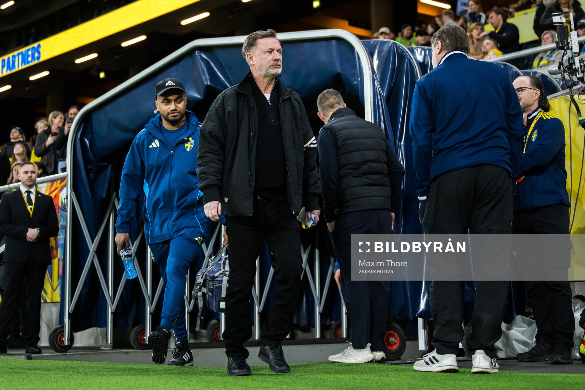 Head coach Peter Gerhardsson of Sweden