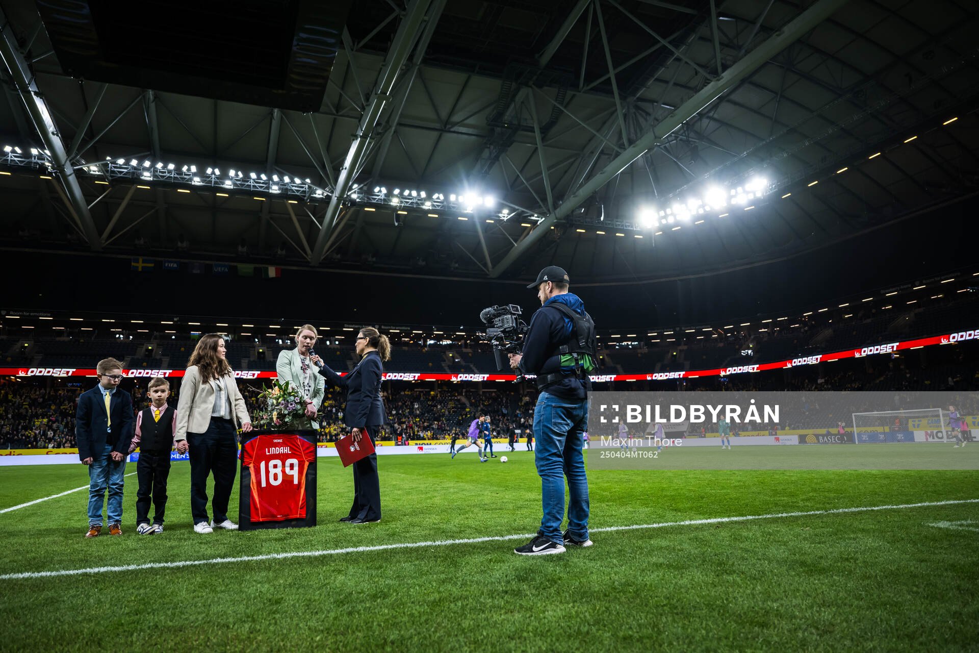Former national team goalkeeper Hedvig Lindahl is