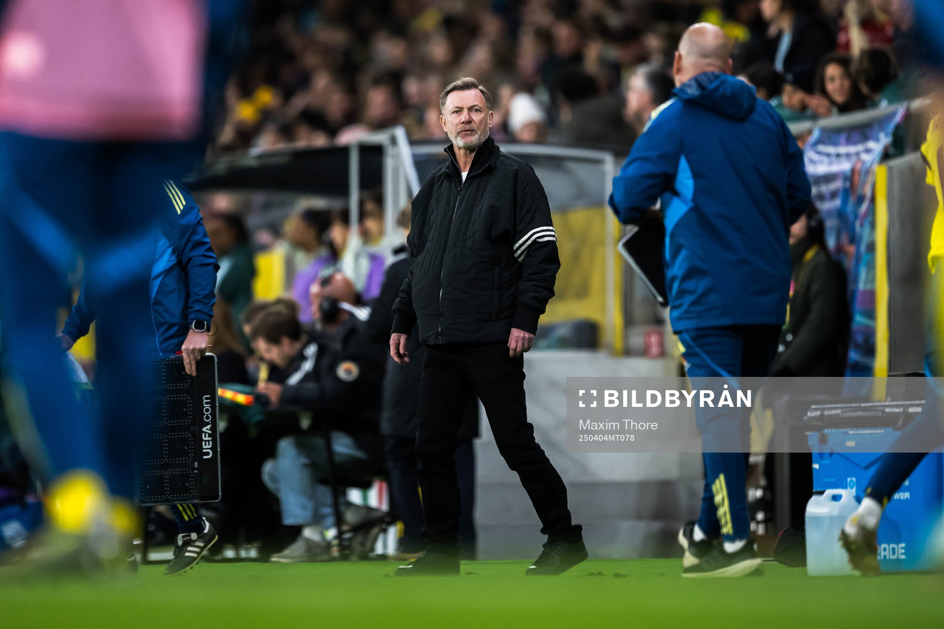 Head coach Peter Gerhardsson of Sweden