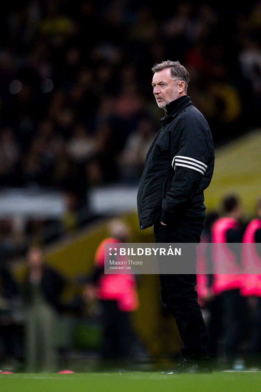 Head coach Peter Gerhardsson of Sweden