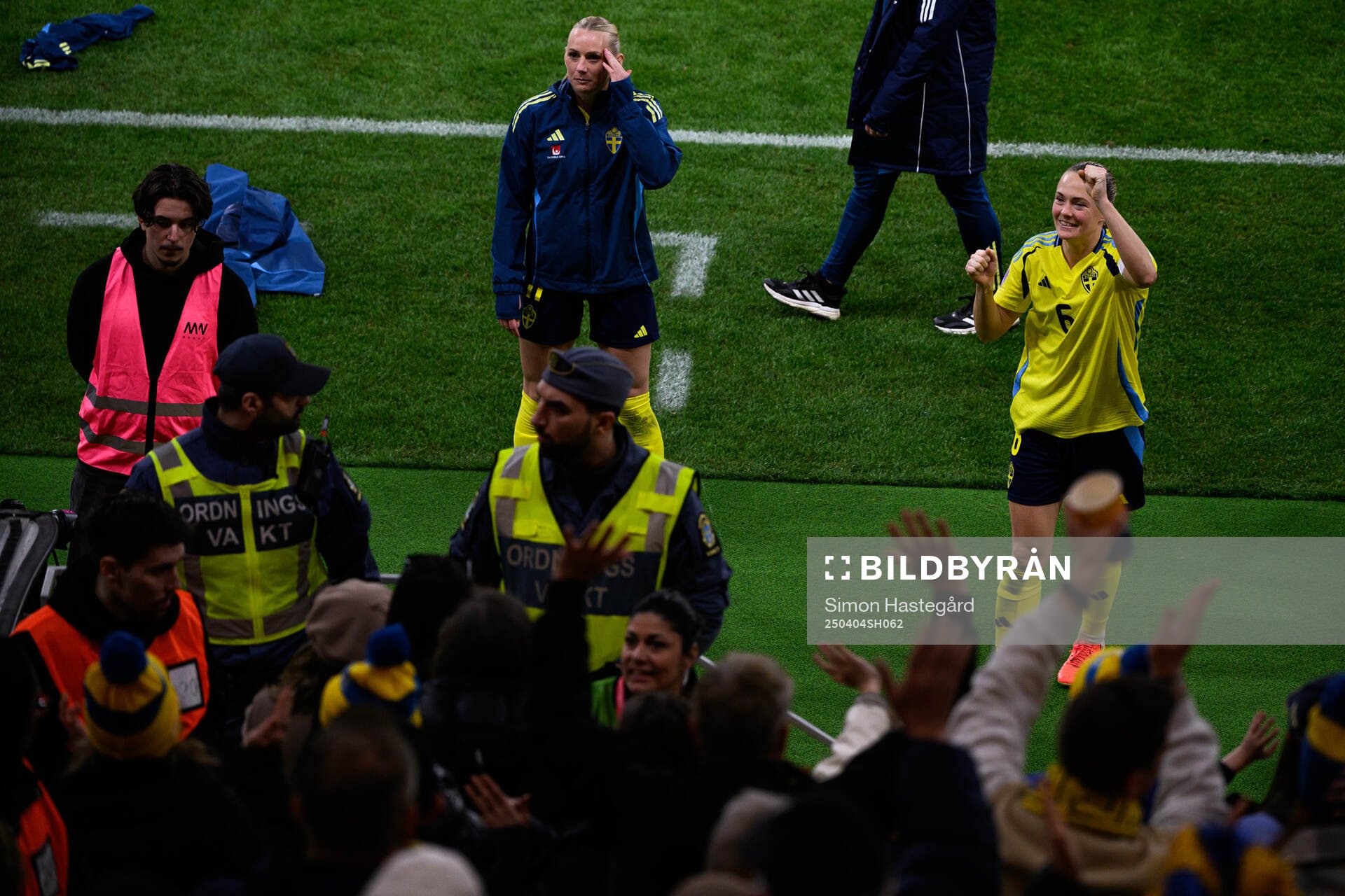 Magdalena Eriksson of Sweden celebrates