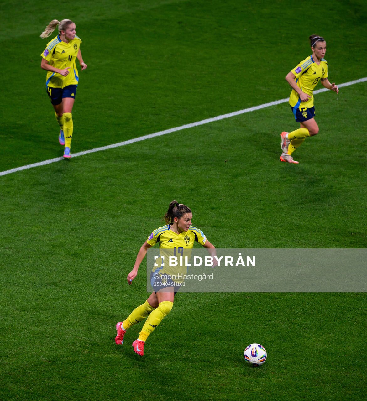 Johanna Rytting Kaneryd, Hanna Lundkvist and Julia Zigiotti