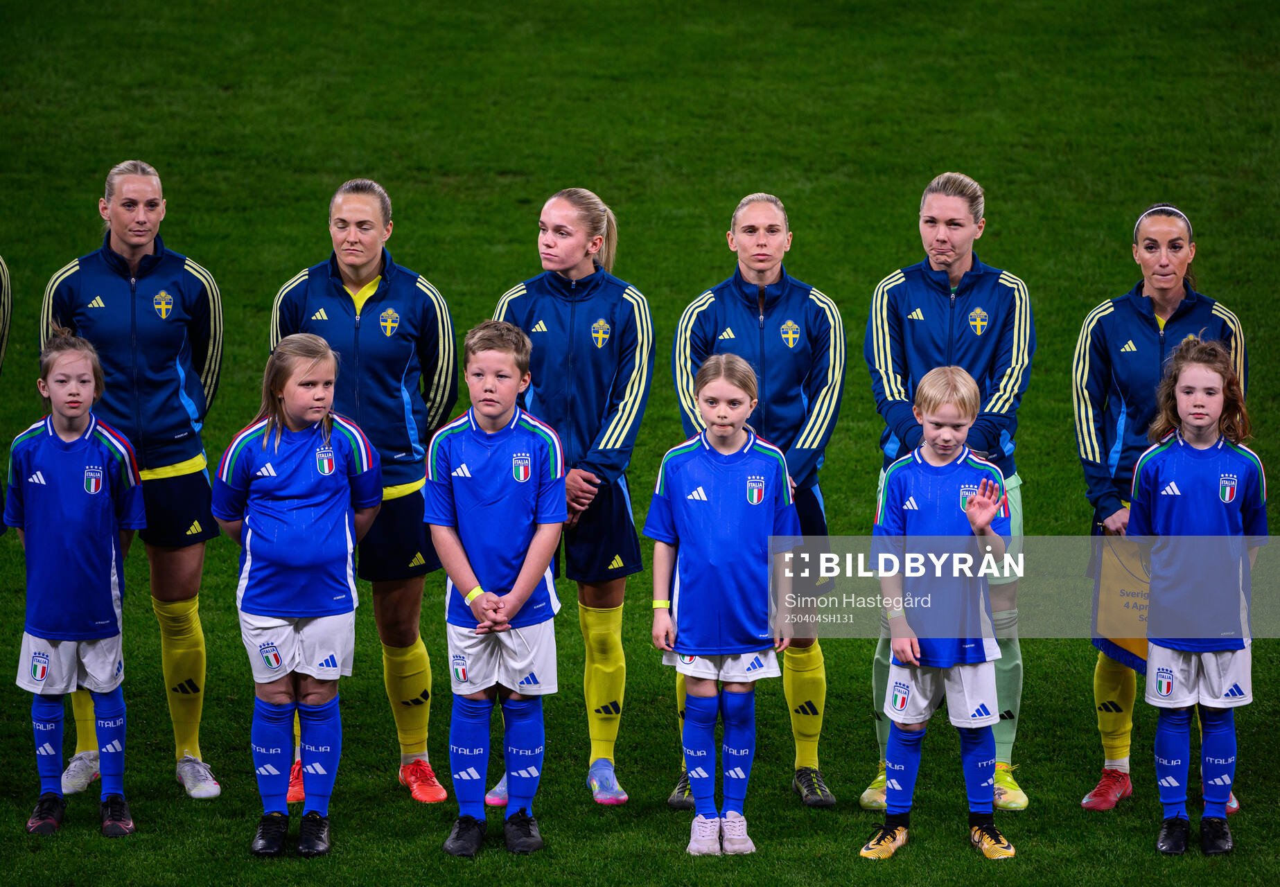 Stina Blackstenius , Magdalena Eriksson , Hanna Lundkvist ,