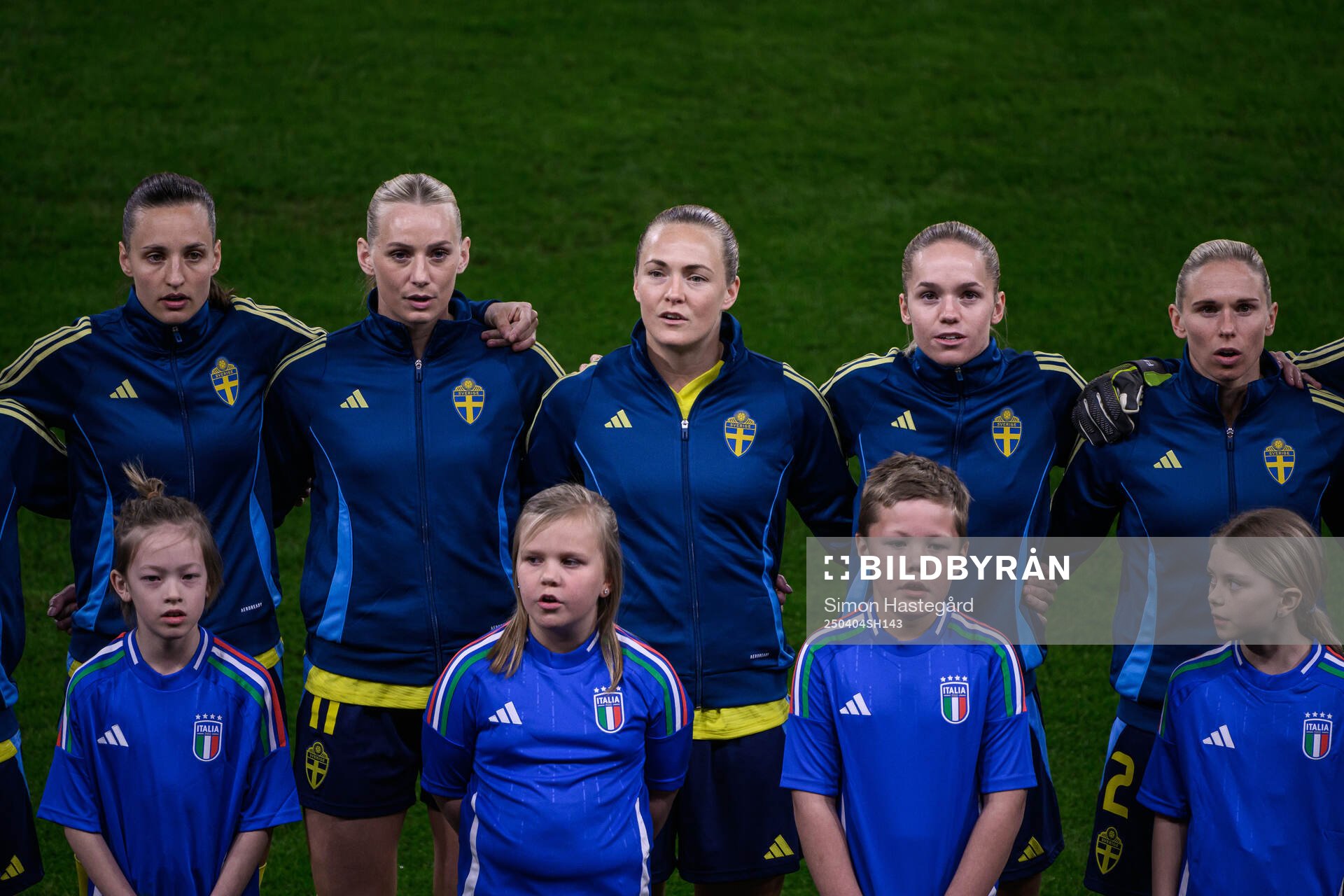 Nathalie Björn , Stina Blackstenius , Magdalena Eriksson ,