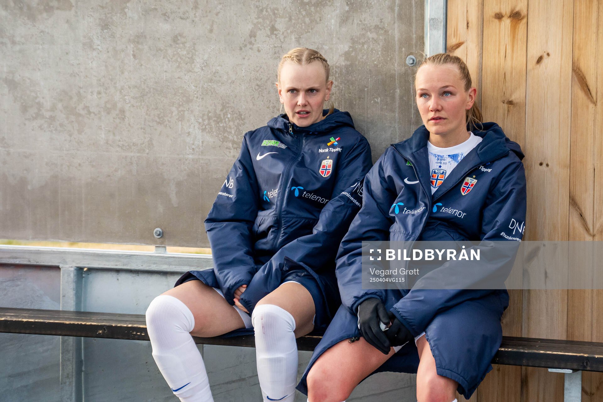 Karina Sævik and Frida Maanum of Norway