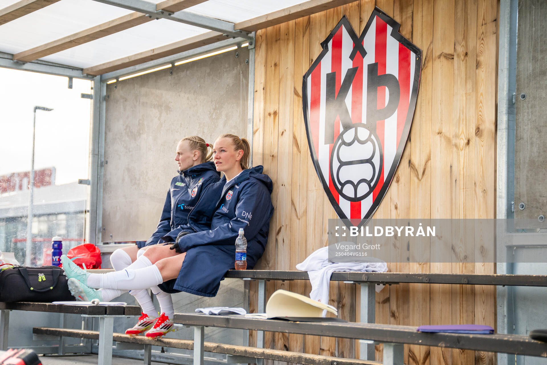 Karina Sævik and Frida Maanum of Norway