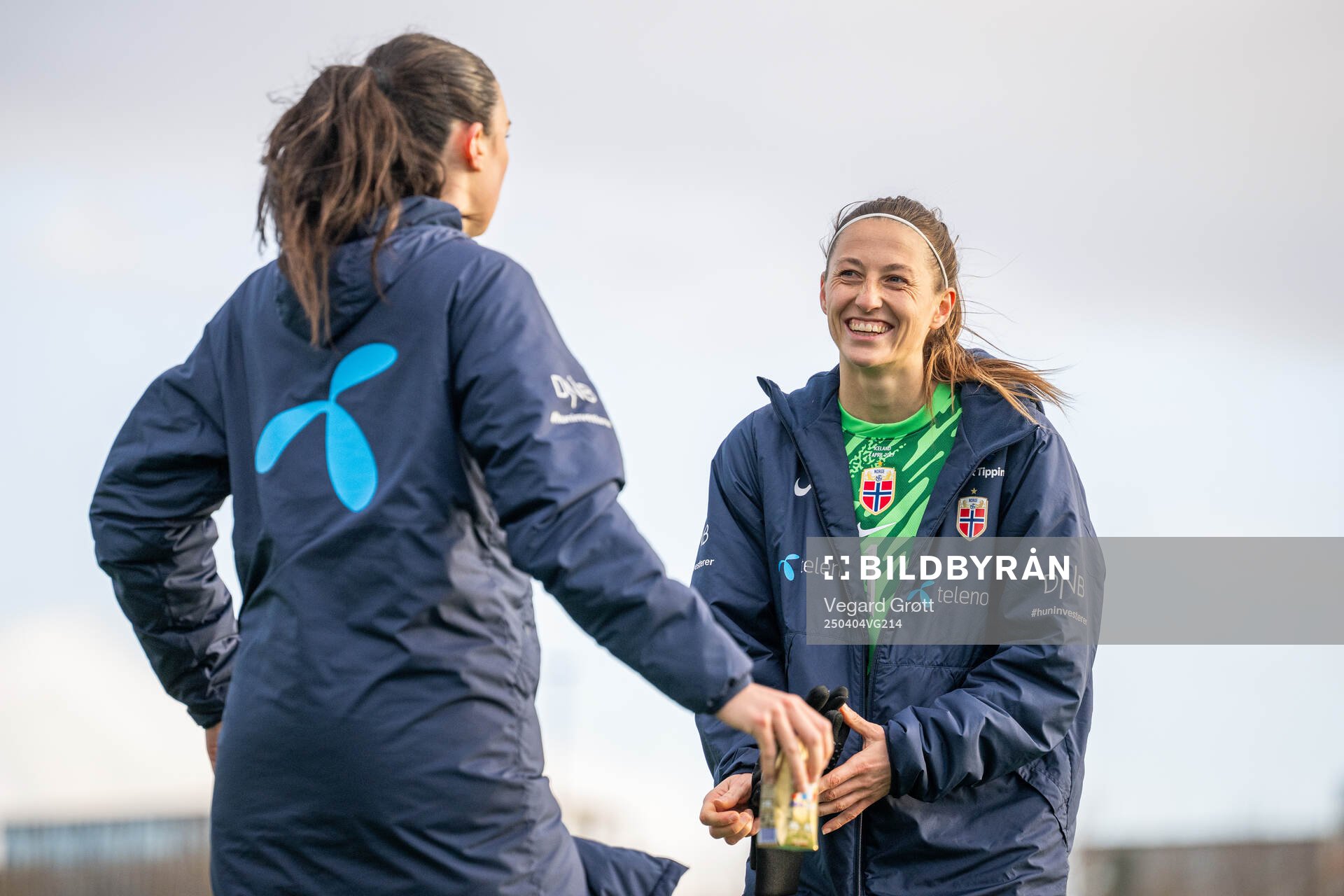 Goalkeeper Cecilie Fiskerstrand of Norway