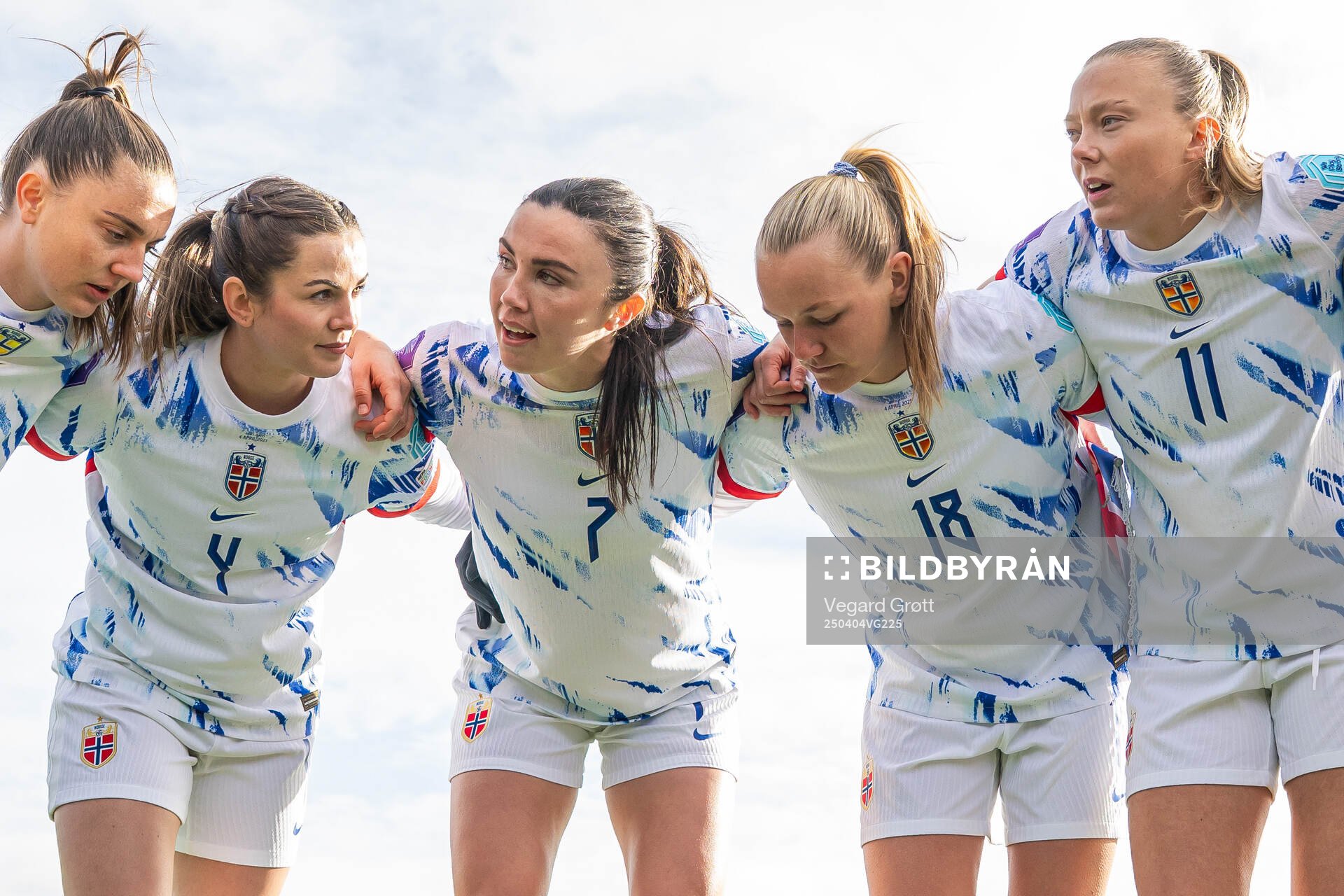 Vilde Bøe Risa, Tuva Hansen, Ingrid Syrstad Engen, Frida