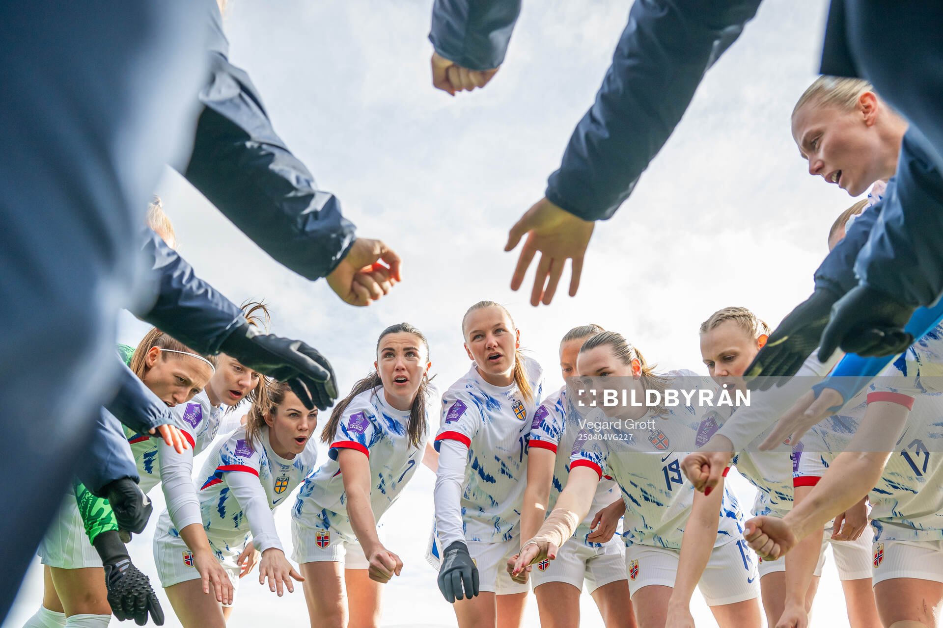 Goalkeeper Cecilie Fiskerstrand, Tuva Hansen, Ingrid