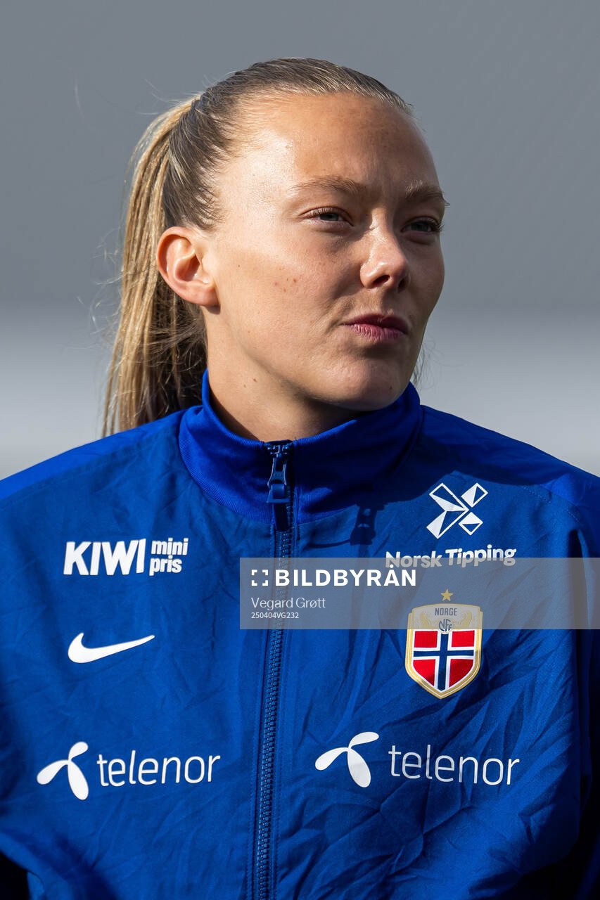 Synne Sofie Kinden Jensen of Norway line up
