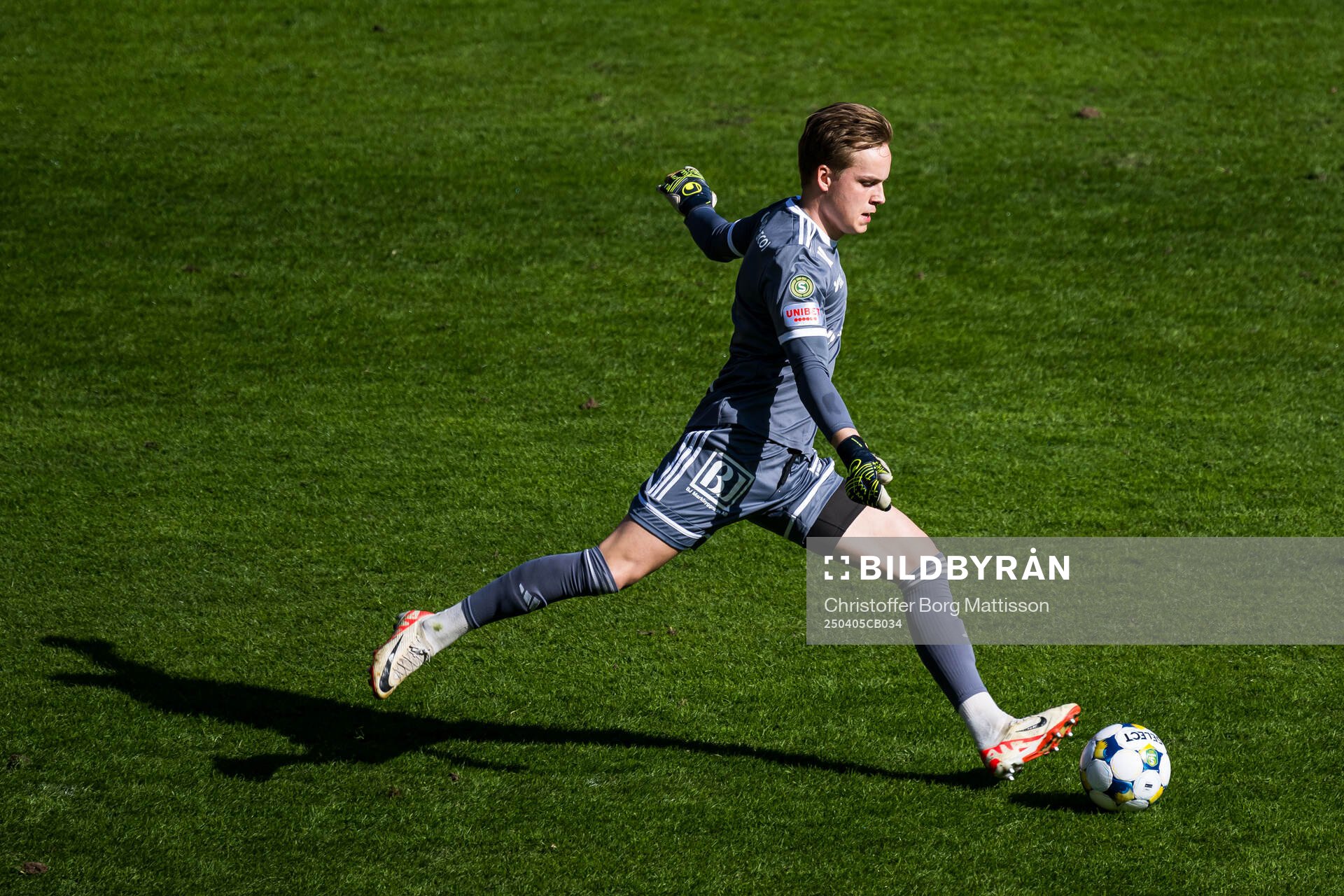 Sandvikens IFs målvakt Hannes Sveijer