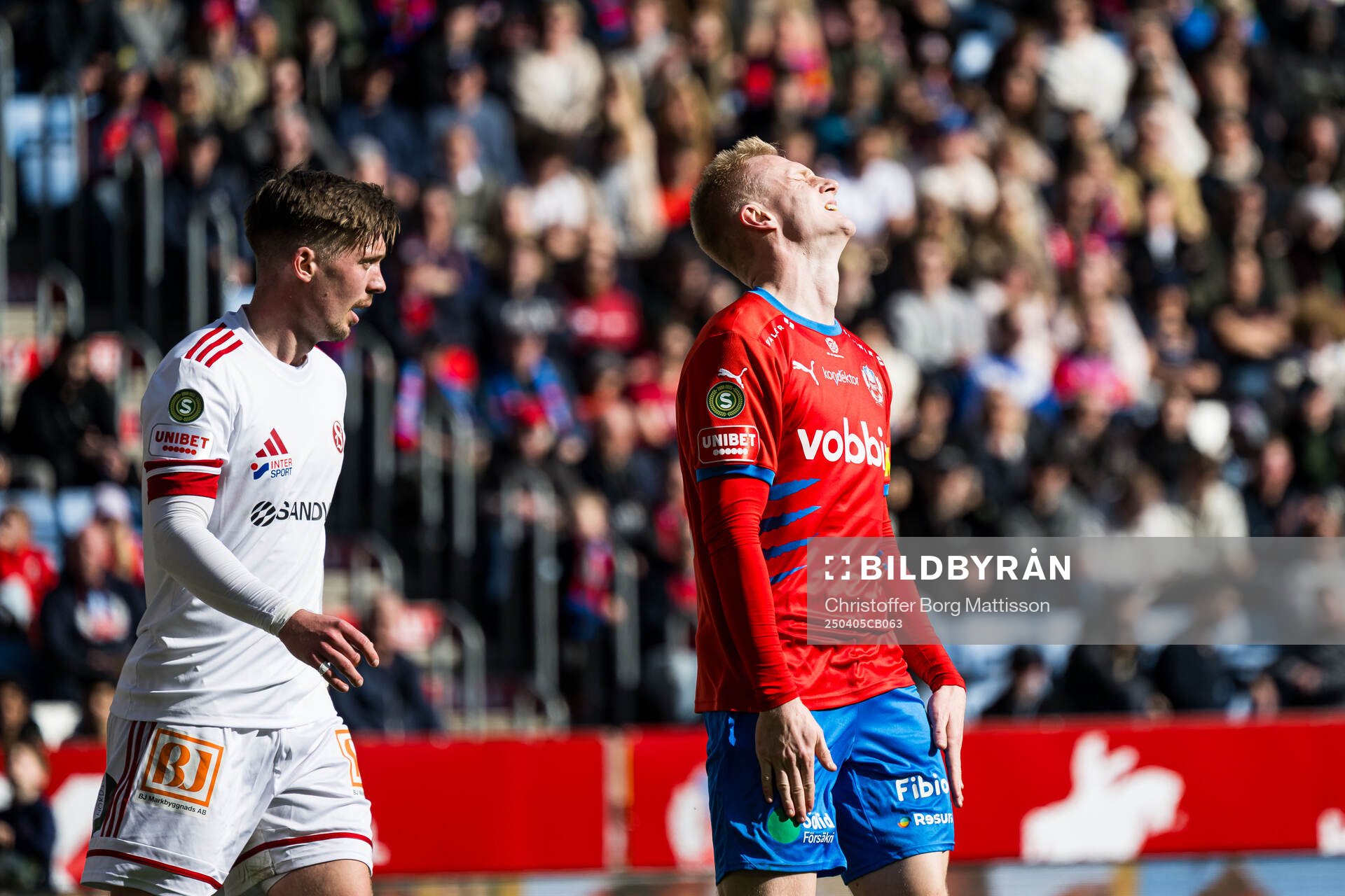 Helsingborgs Oscar Aga deppar