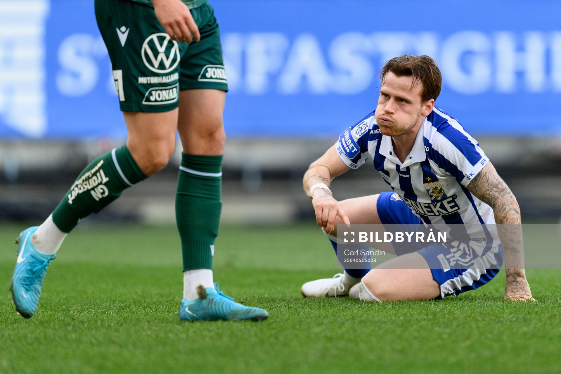 IFK Göteborgs Tobias Heintz deppar