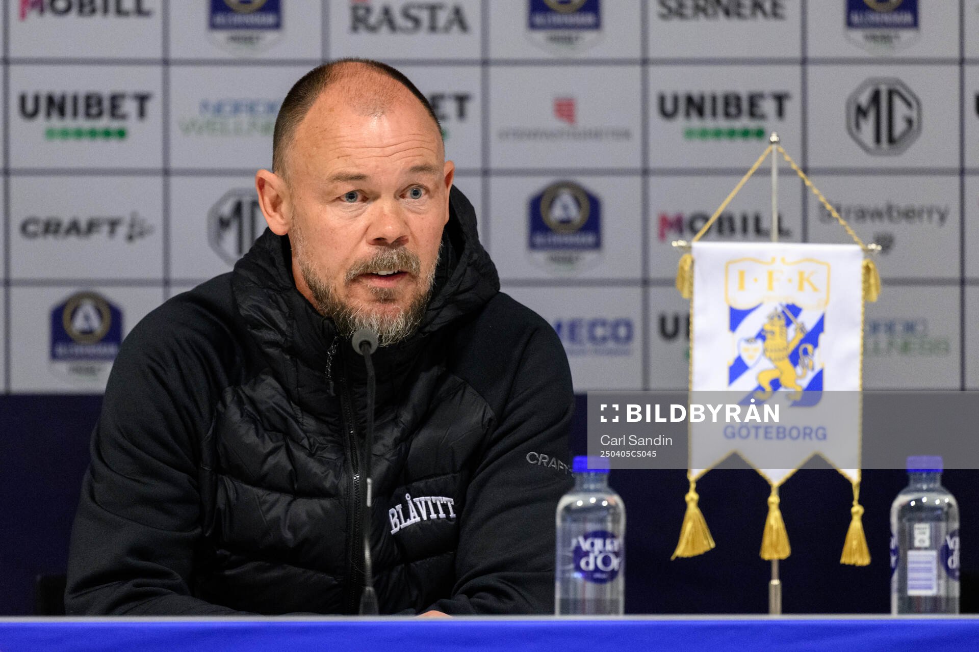 IFK Göteborgs assisterande tränare Joachim Björklund på
