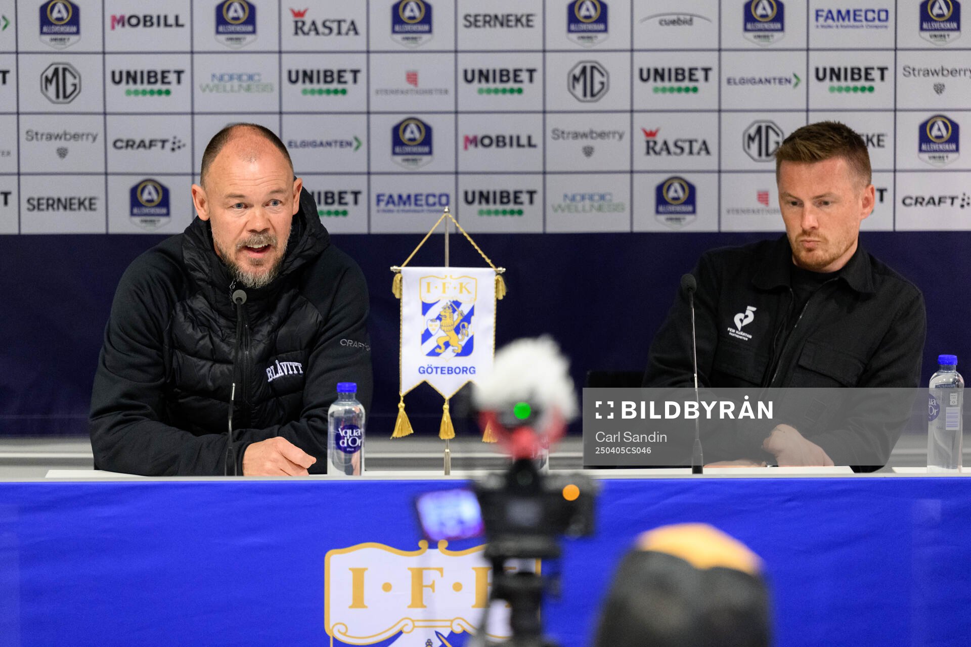 IFK Göteborgs assisterande tränare Joachim Björklund och