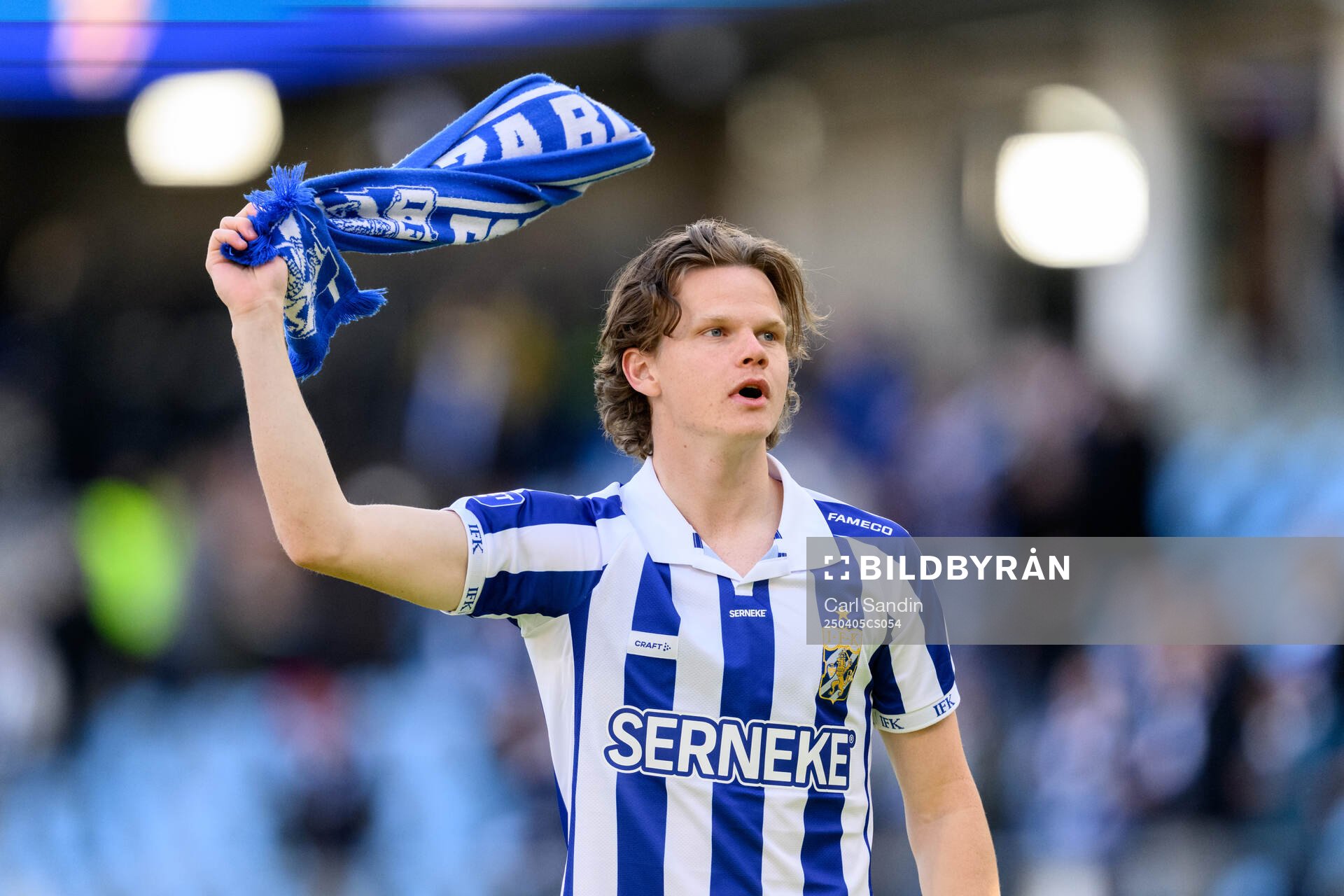 IFK Göteborgs Kolbeinn Thordarson jublar