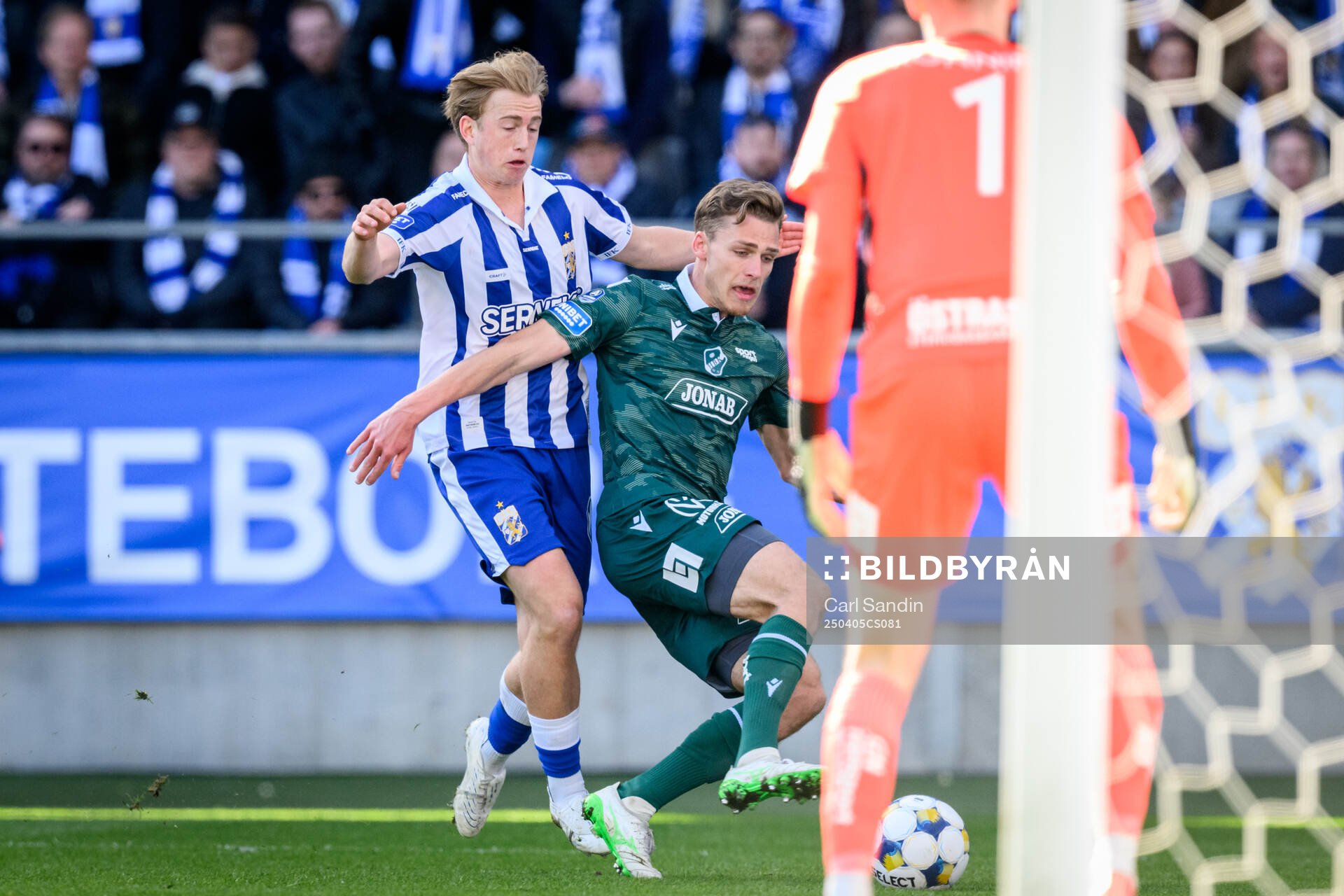 under fotbollsmatchen i Allsvenskan mellan IFK Göteborg