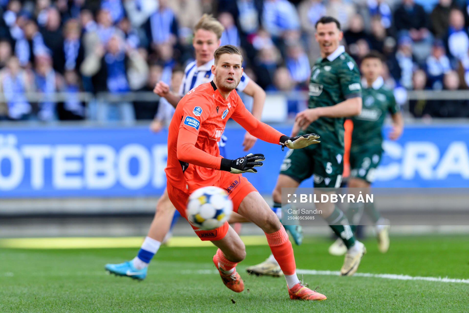 Halmstads målvakt Tim Rönning