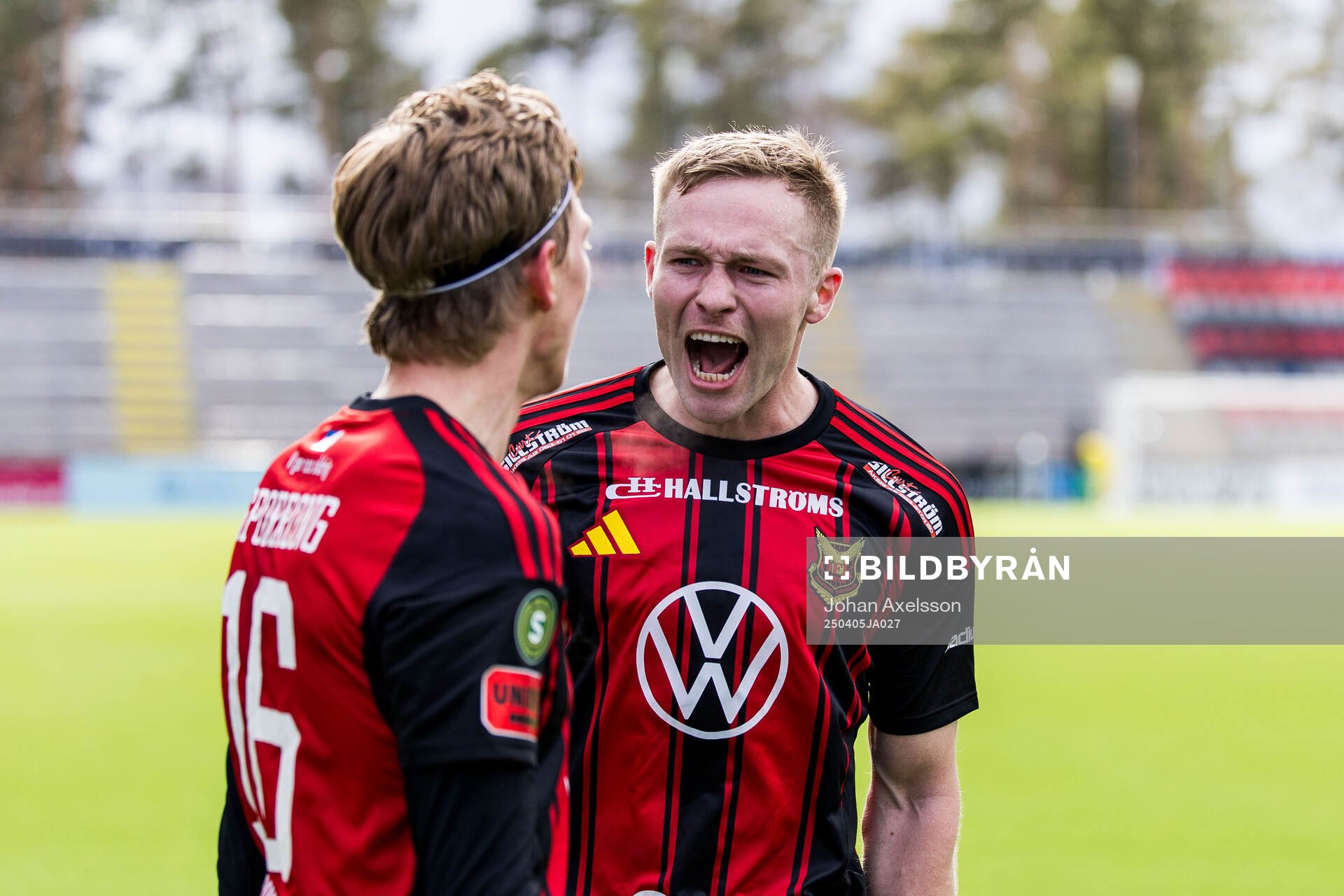 Östersunds Albin Sporrong jublar
