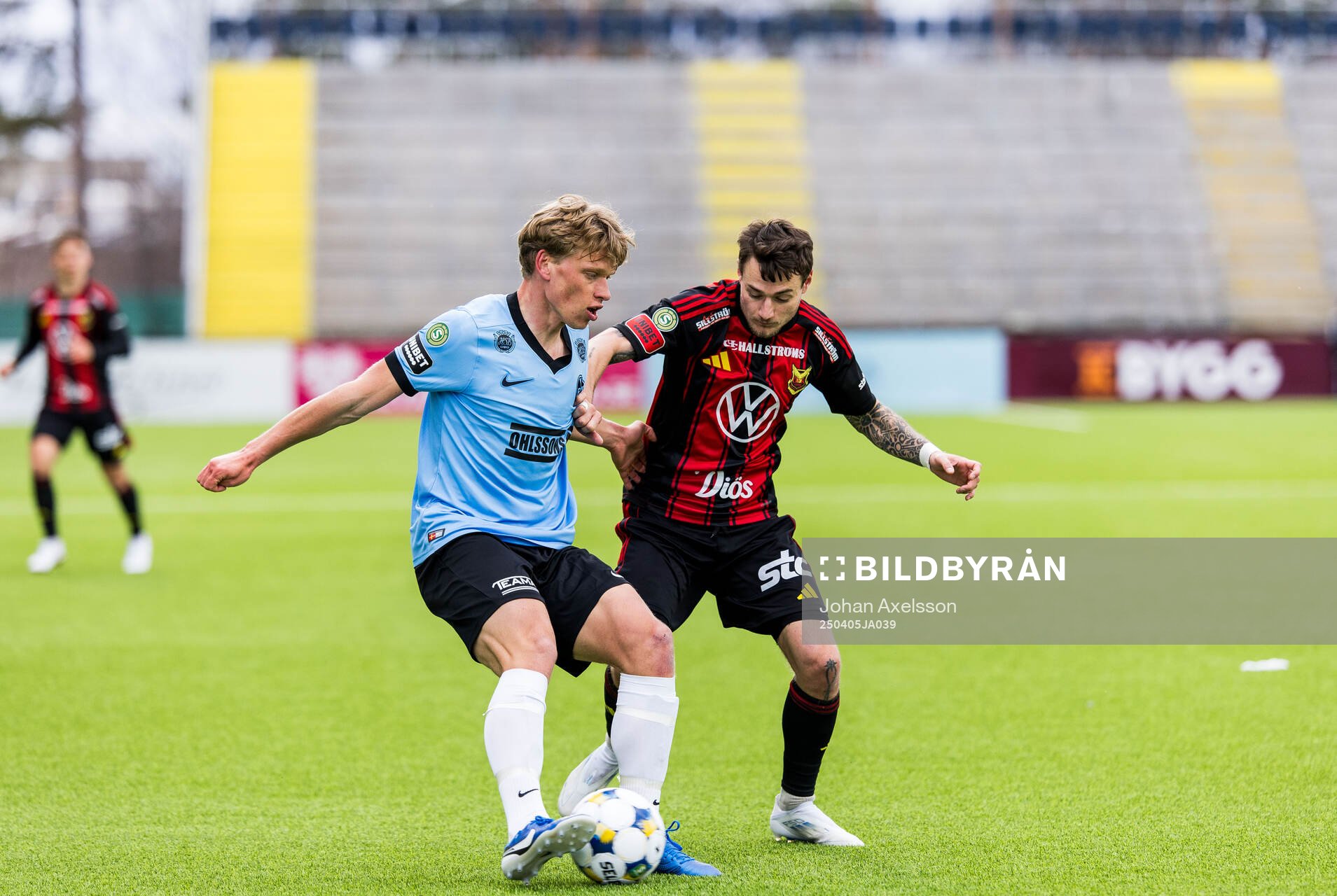 Landskronas Gustaf Bruzelius och Östersunds Adrian Edqvist