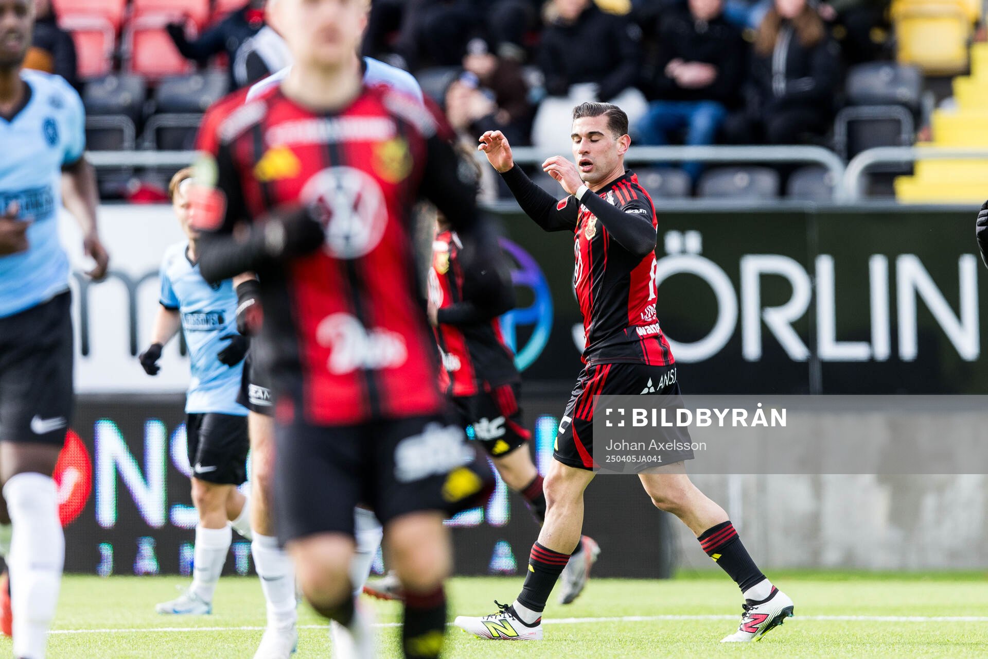 Östersunds Ahmed Bonnah deppar
