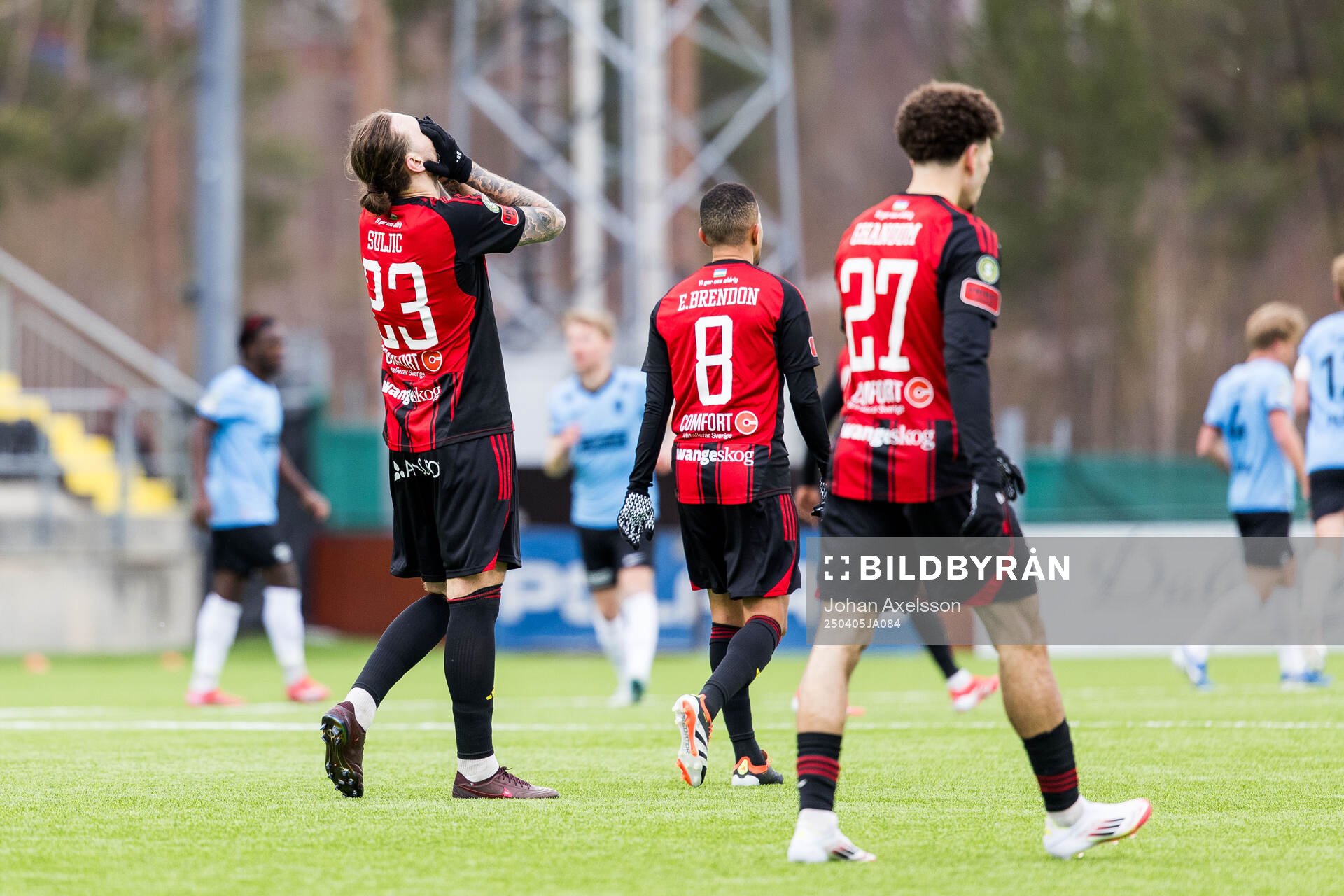 Östersunds Ali Suljic deppar