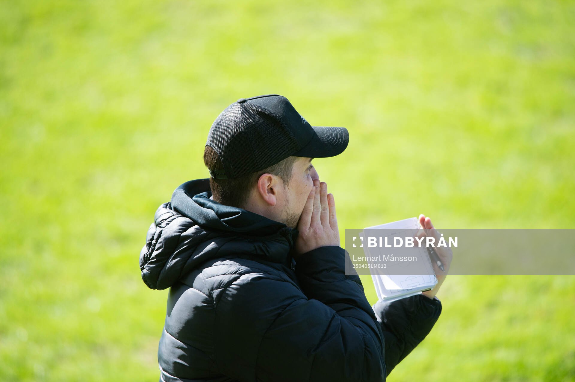 Karlskronas tränare i matchen i division 2 mellan IFK