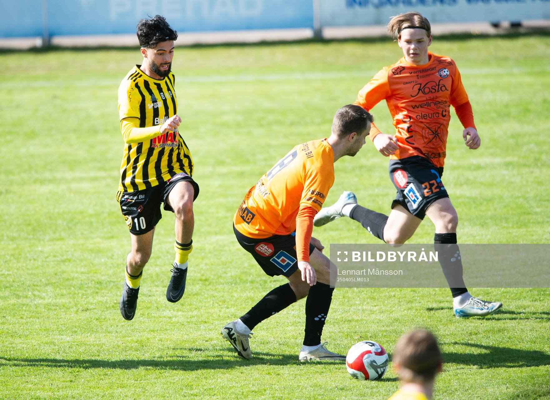 IFK Hässleholms Rachel Omar Nader i matchen i division 2