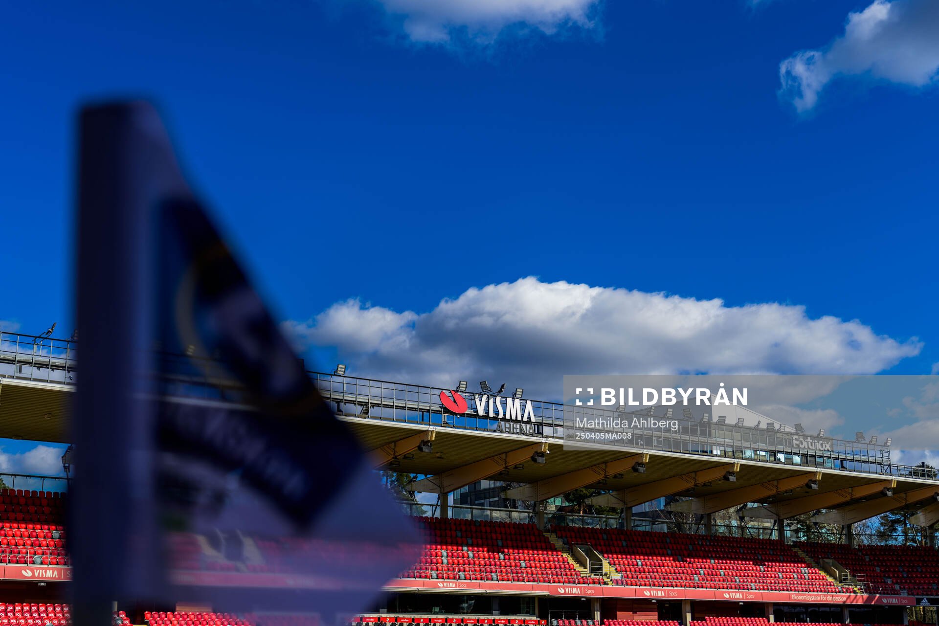 Interiör av Visma Arena