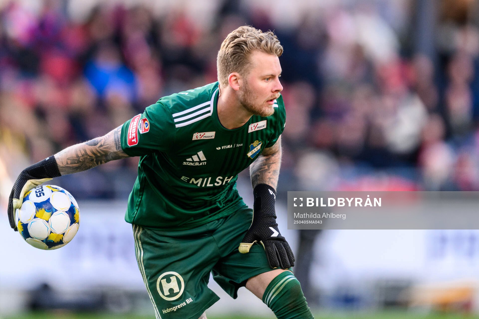 Östers målvakt Robin Wallinder