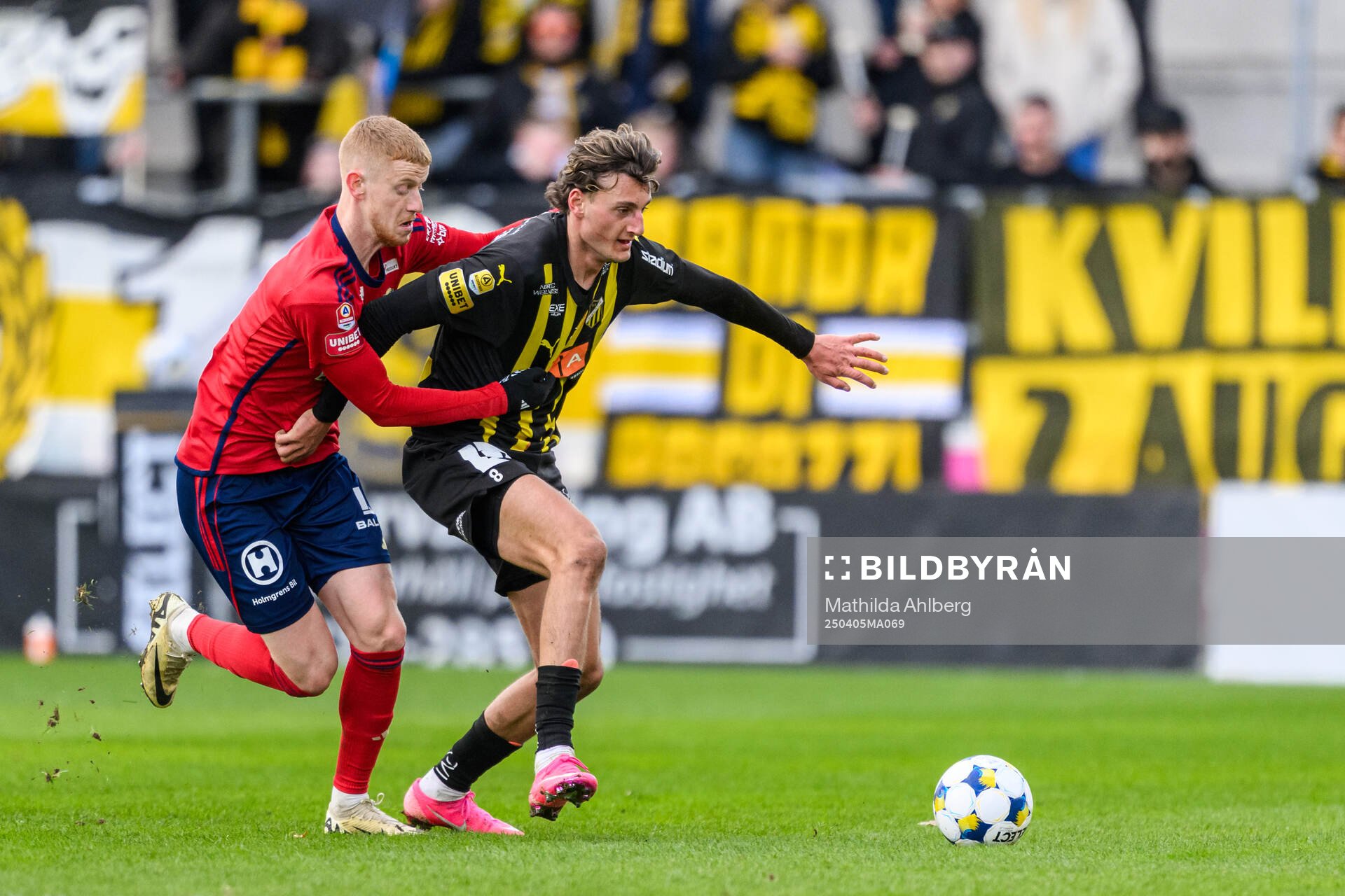 Östers Daniel Ask och Häckens Silas Andersen