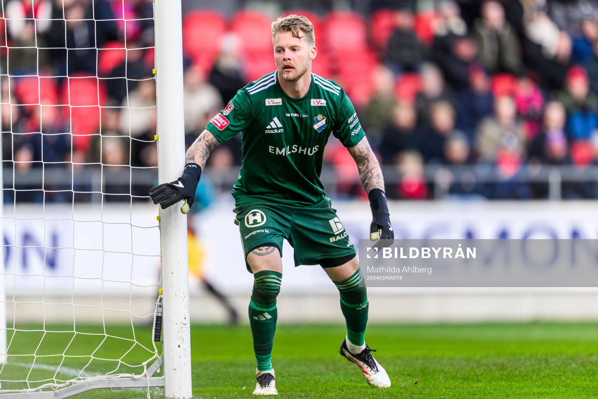 Östers målvakt Robin Wallinder