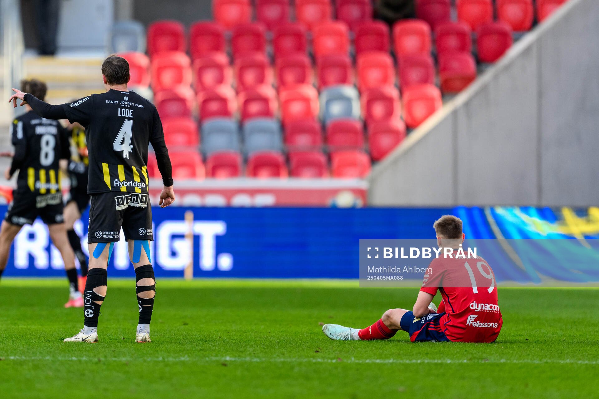 Östers Matias Tamminen har ont