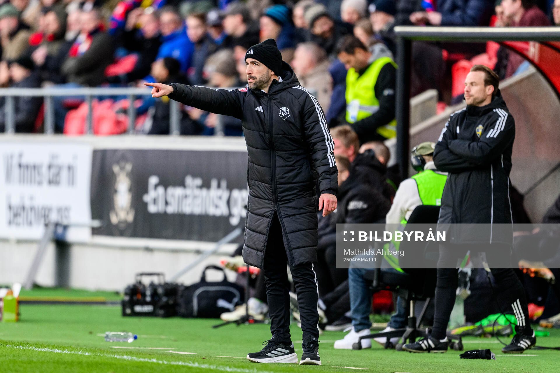 Östers tränare Martin Foyston