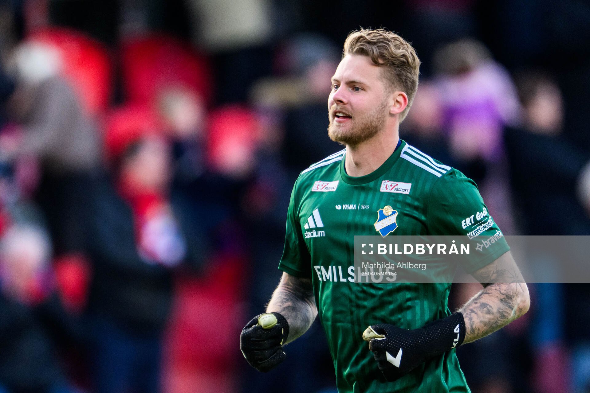 Östers målvakt Robin Wallinder