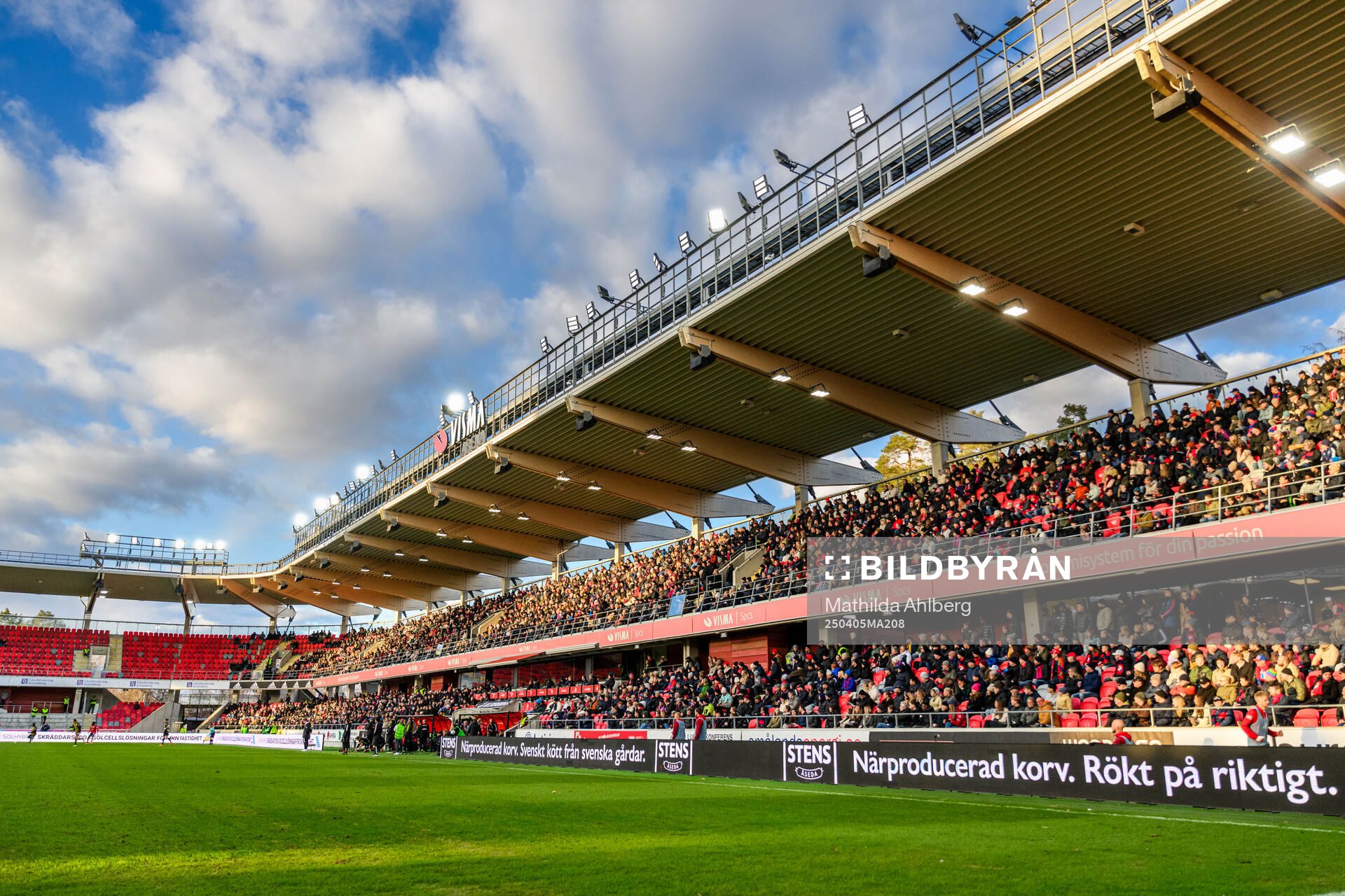 Interiör av Visma Arena