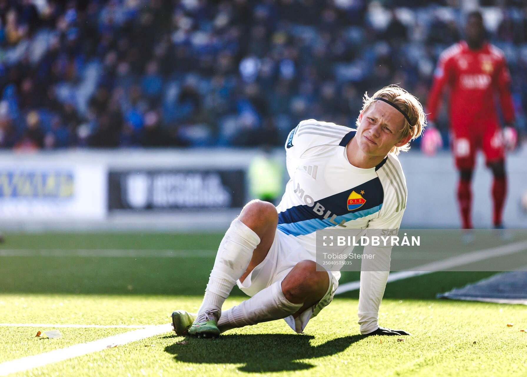 Djurgårdens Tobias Gulliksen har ont