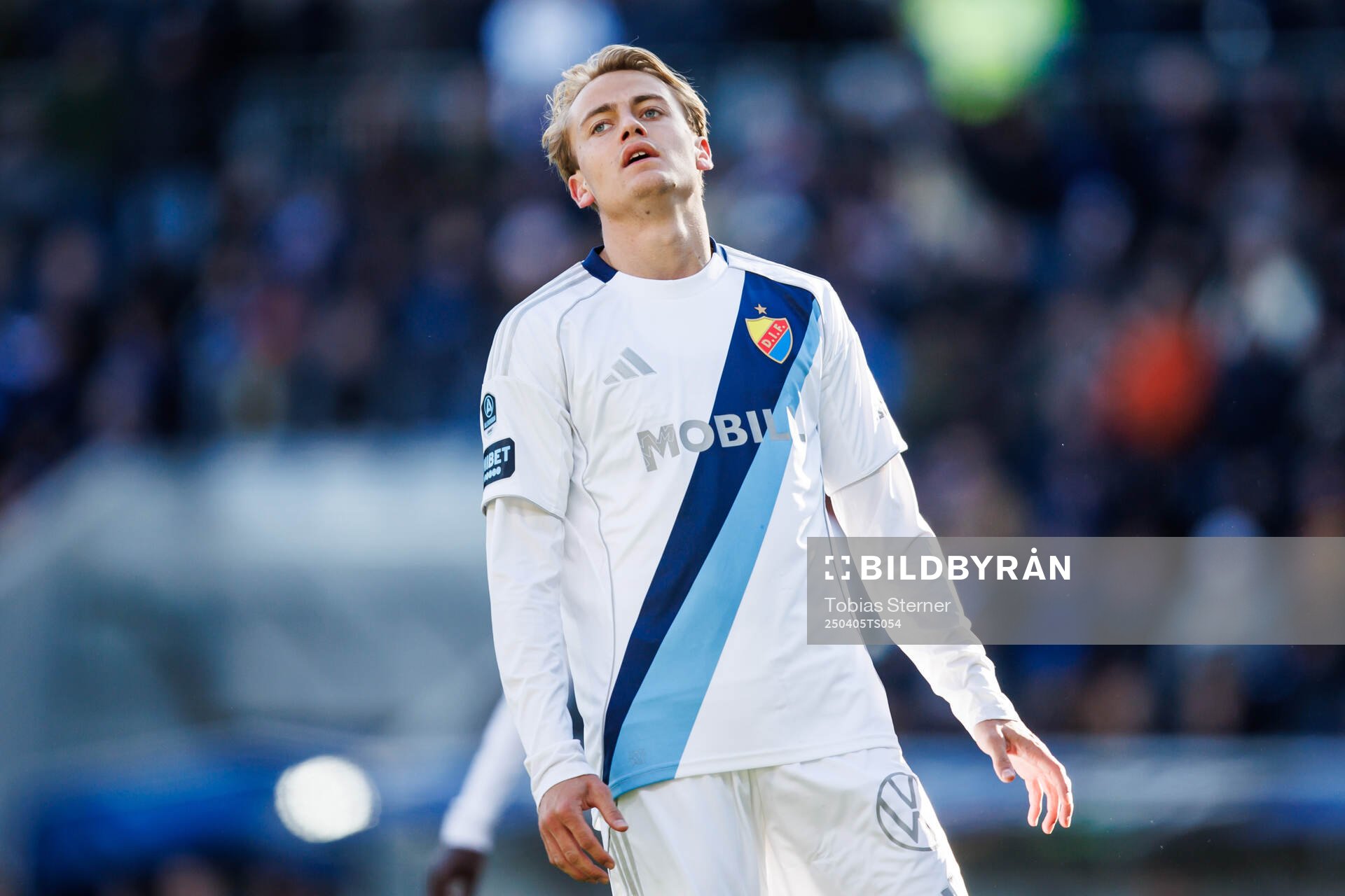 Djurgårdens Oskar Fallenius deppar